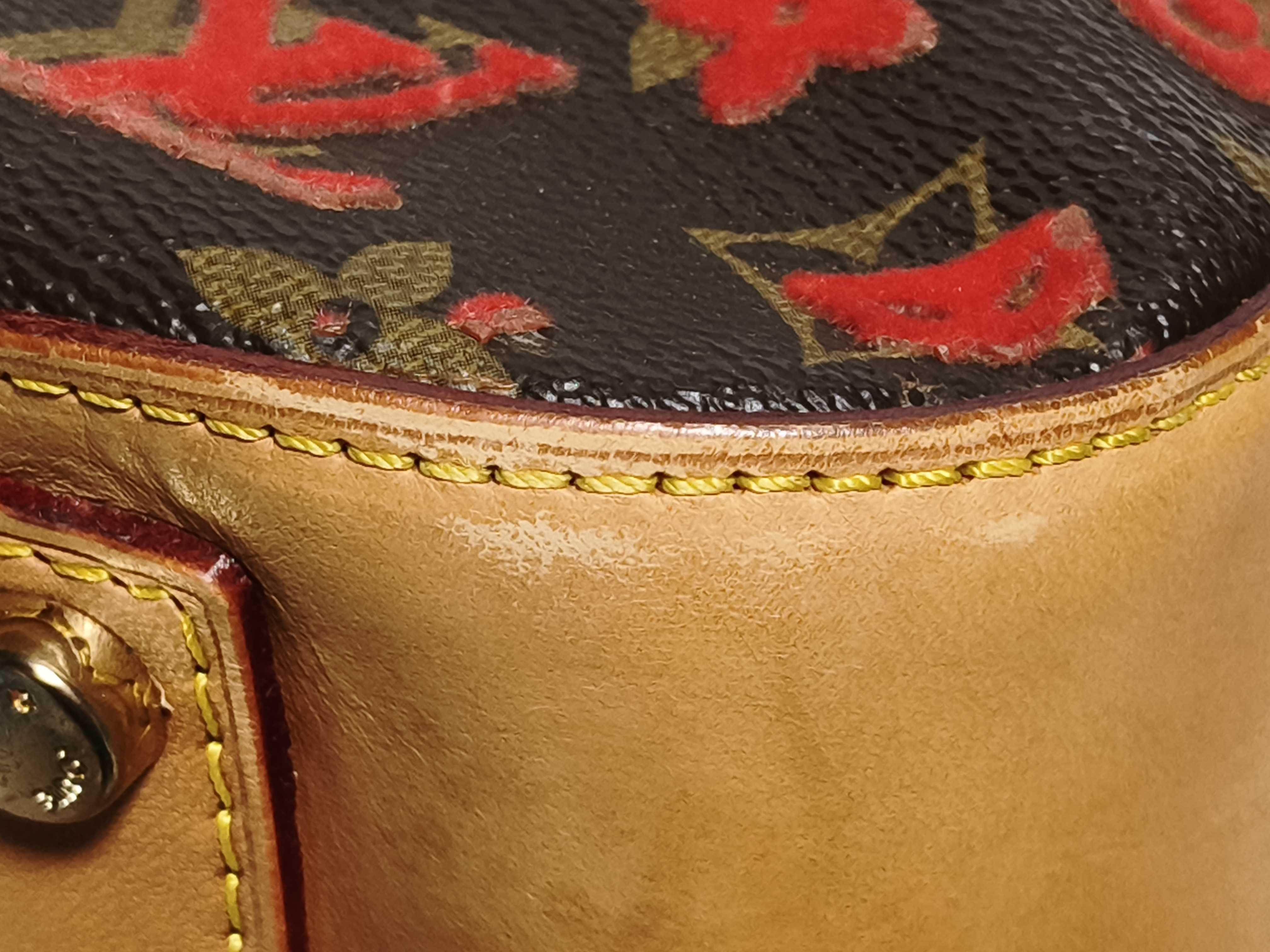 LV Monogram Tuftage 3D Deauville Cube Handbag — view 7