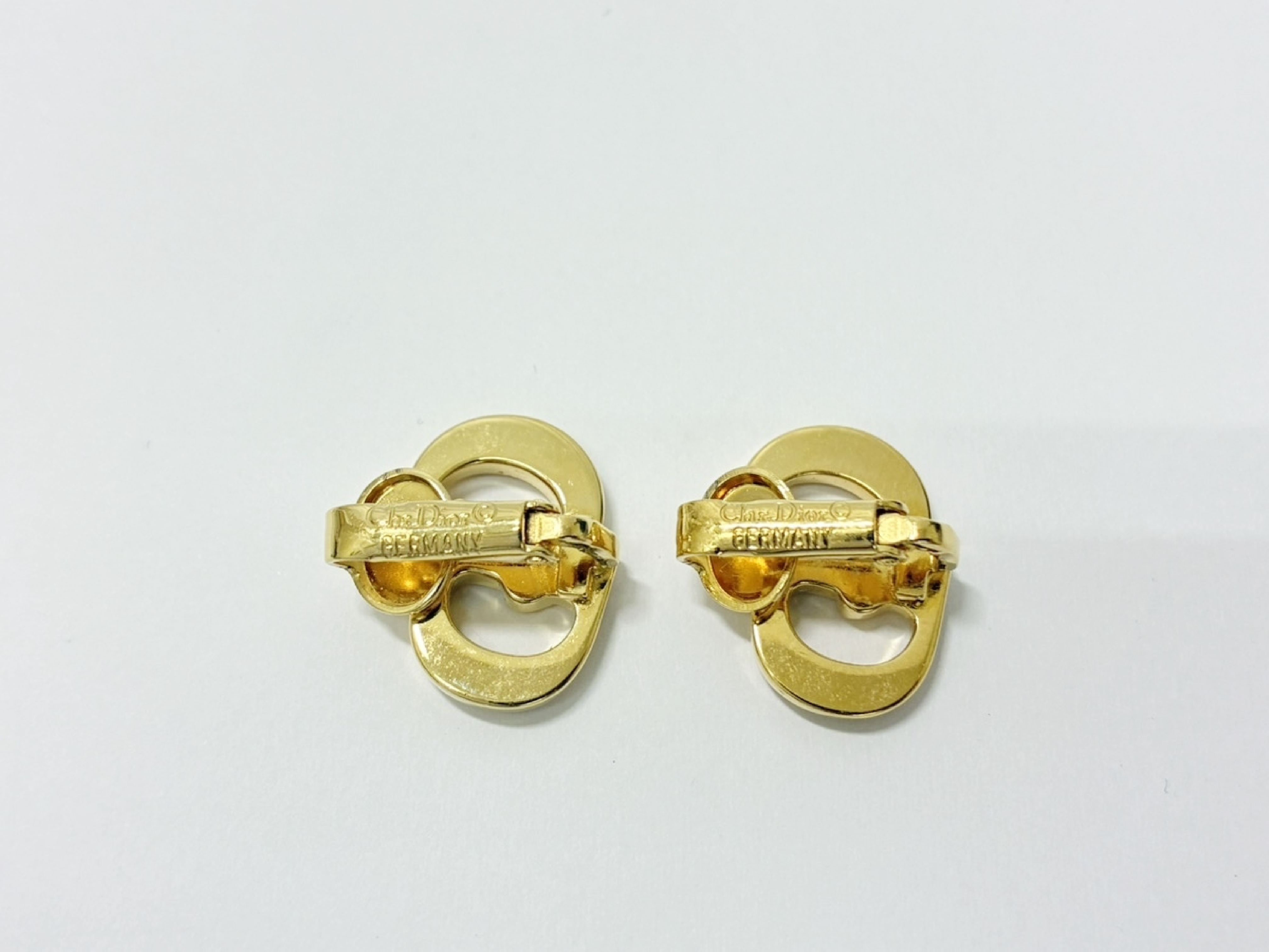 Logo Rhinestone Earrings GP Earrings — view 3