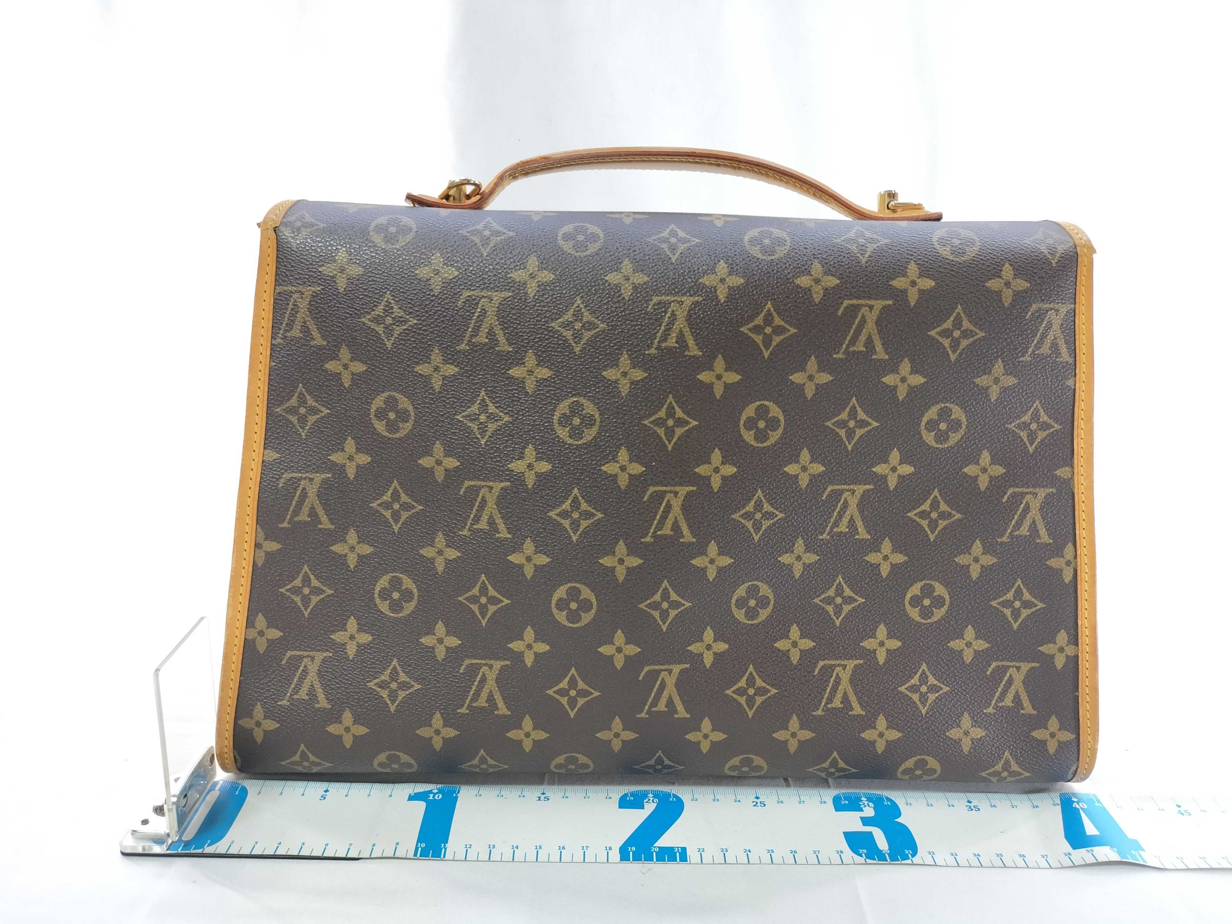 Monogram M51121 Beverly Handbag with Stamp — view 2