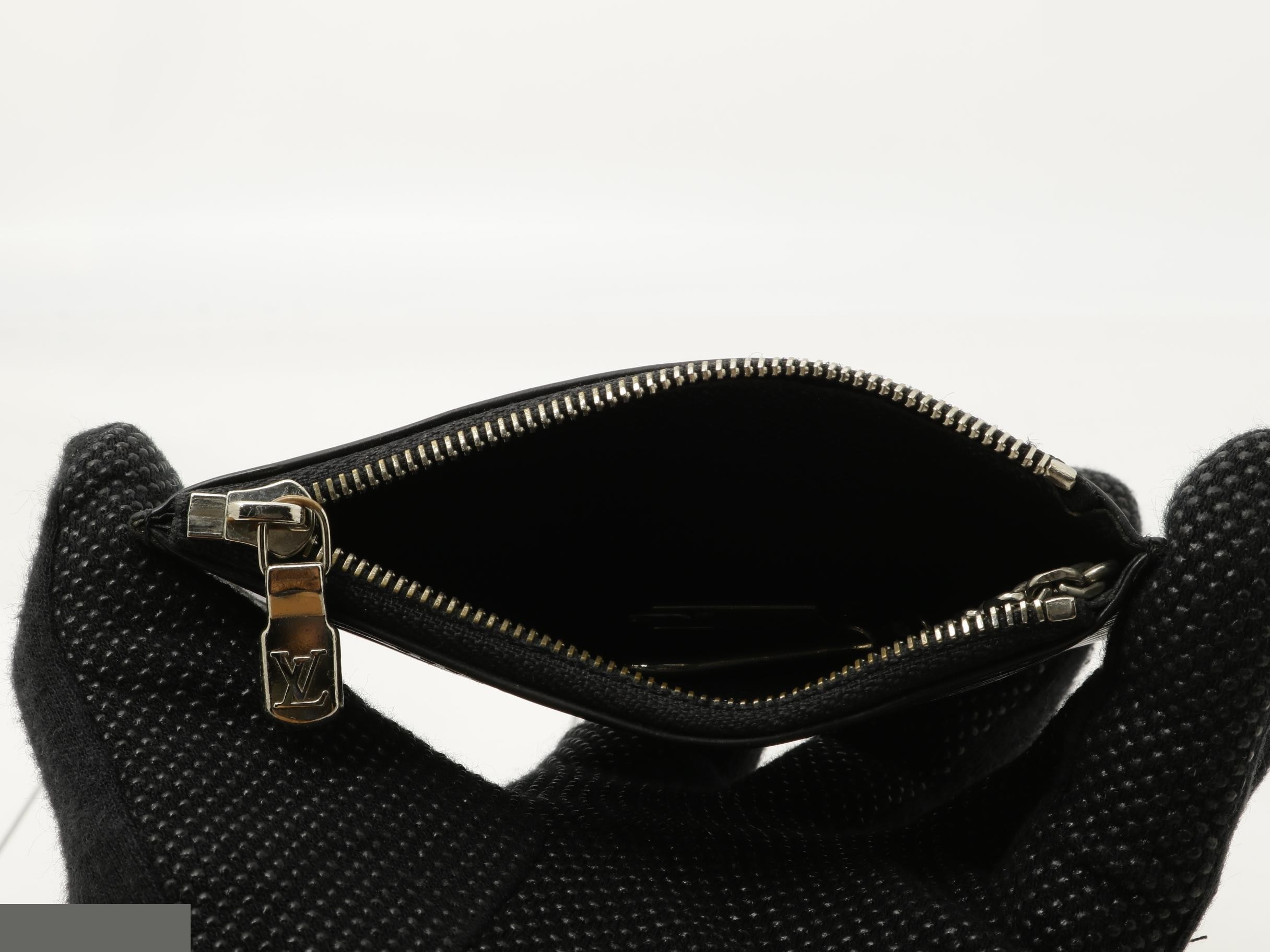 M63802 Pochette Clé Noir Epi Coin Case — view 4