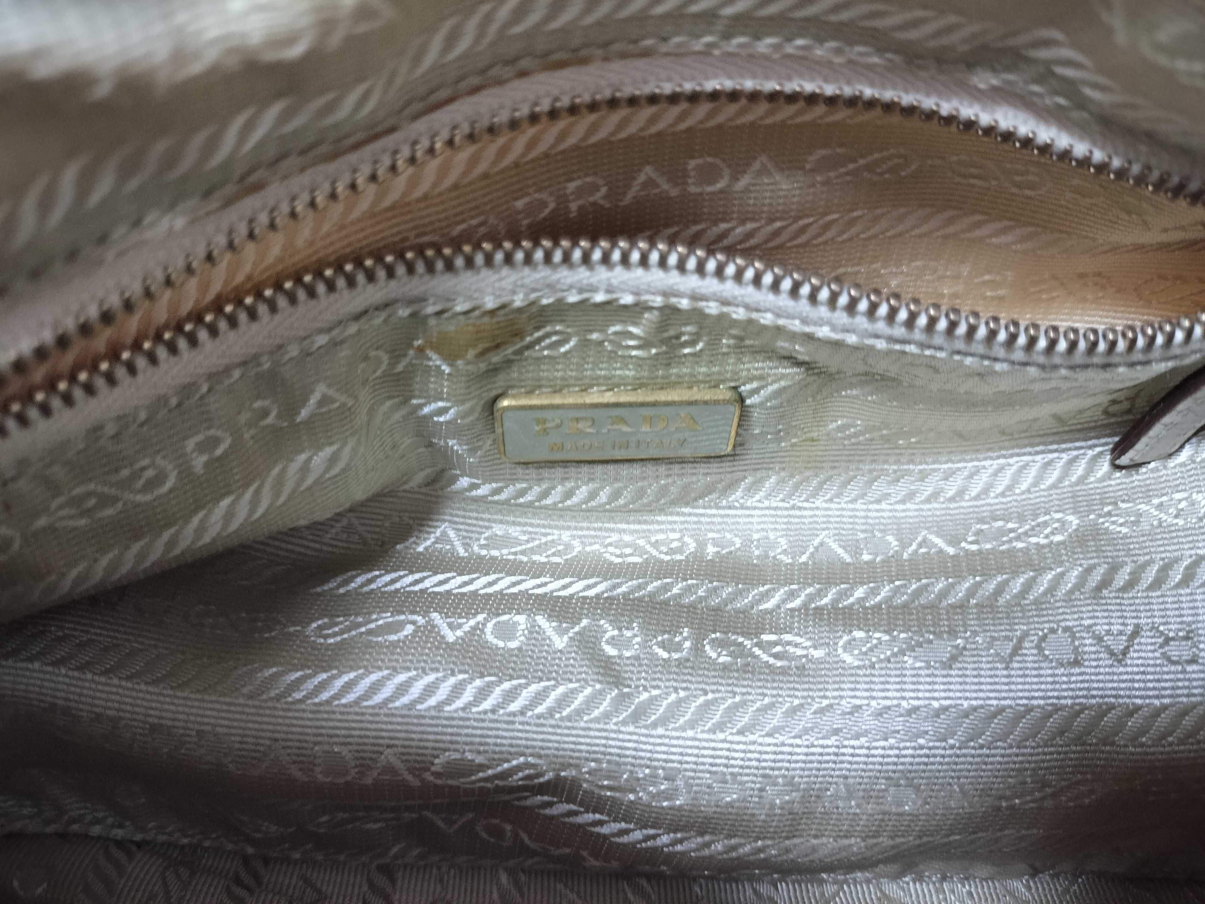 Nylon Leather One-Shoulder Bag — view 12