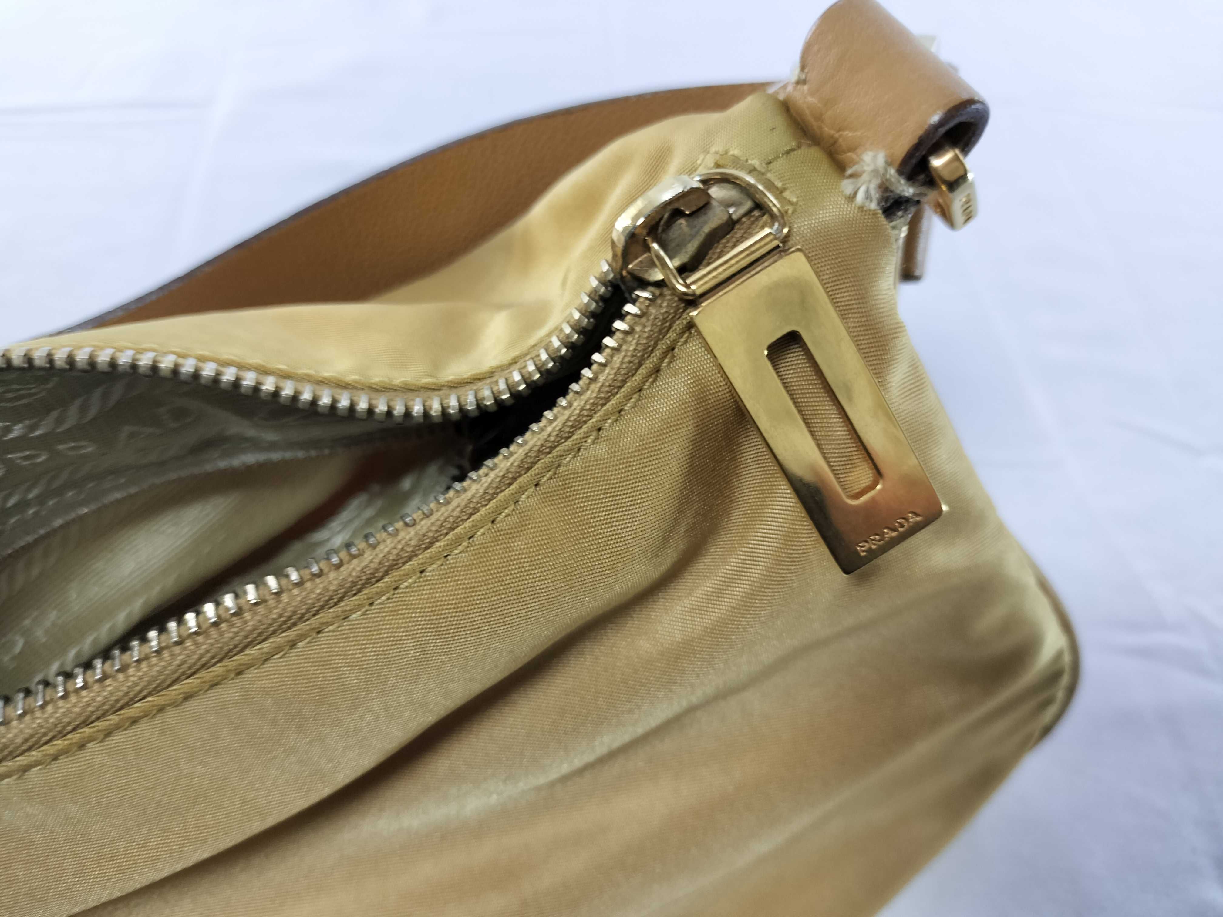 Nylon Leather One-Shoulder Bag — view 13