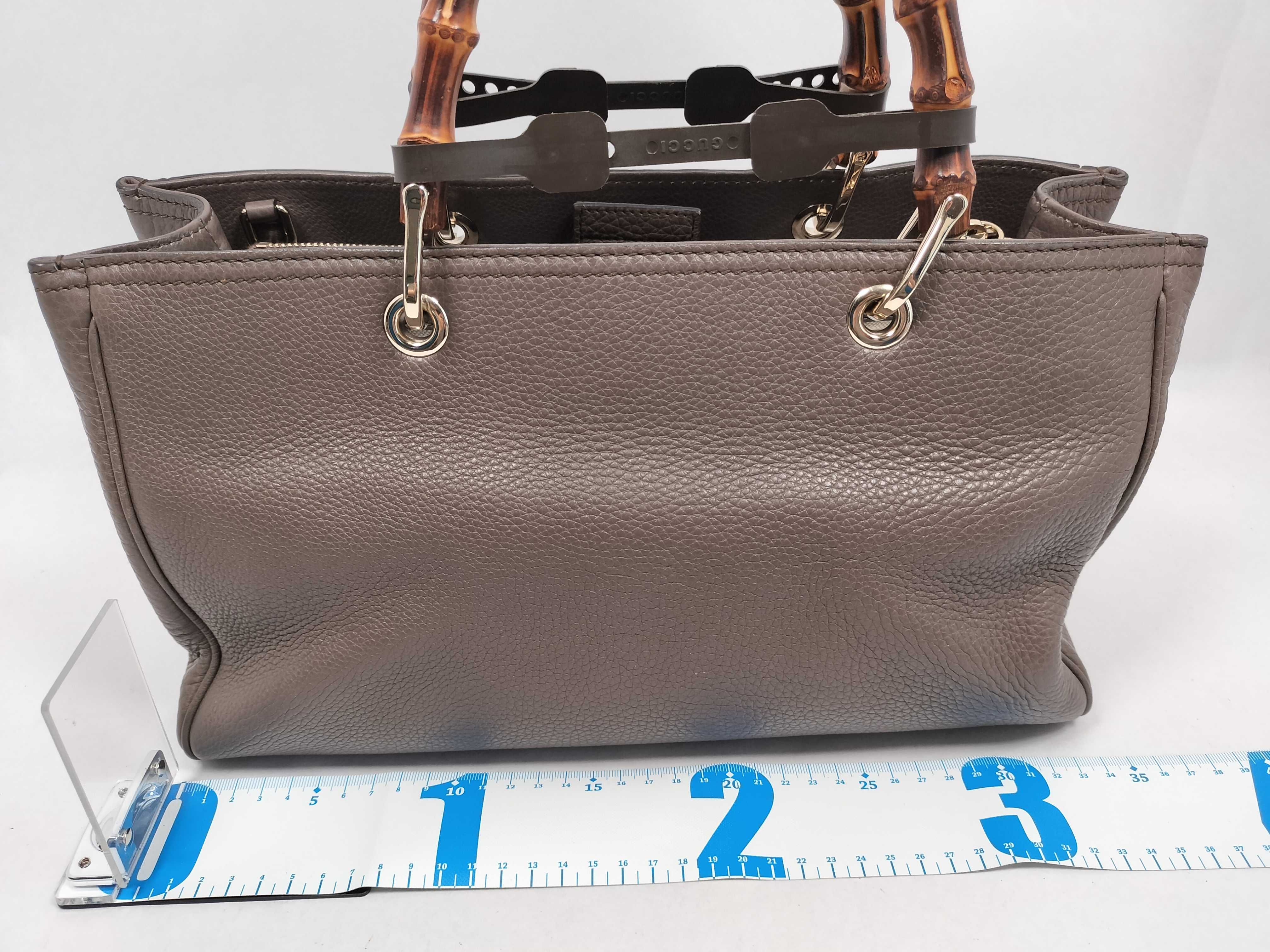 Bamboo 323660 520981 Shoulder Bag 2WAY Bamboo Leather Handbag — view 2