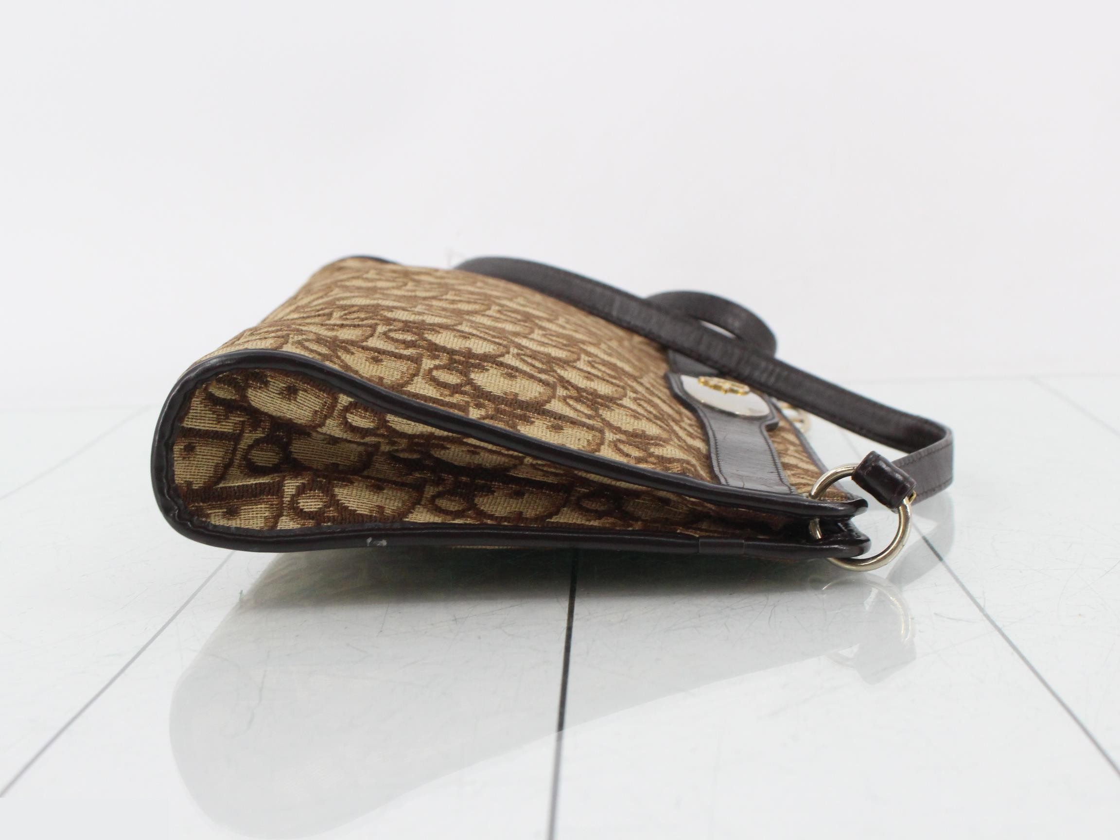 Trotter Shoulder Bag, Brown — view 3