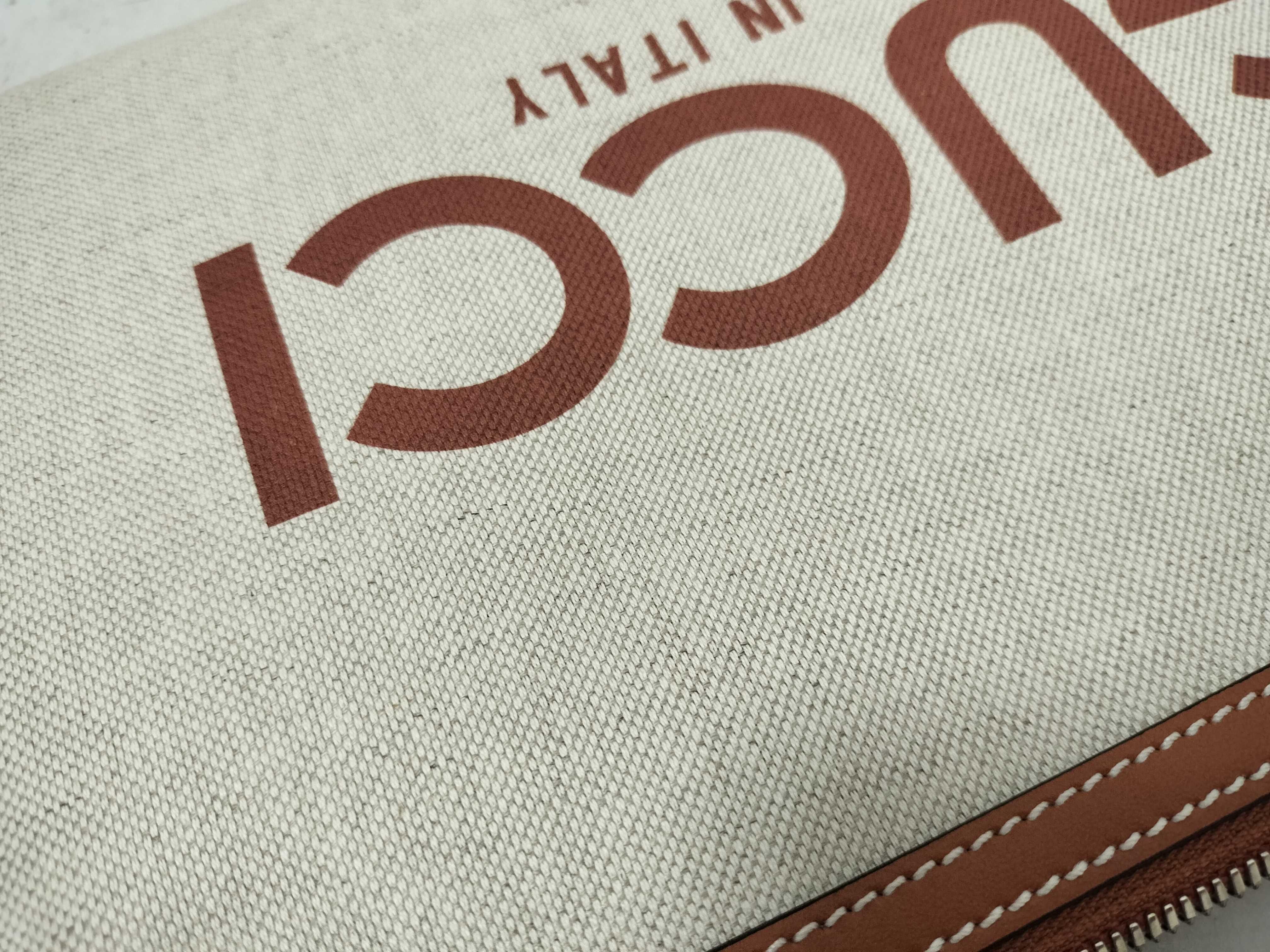 Unused Printed Logo Clutch Bag — view 13