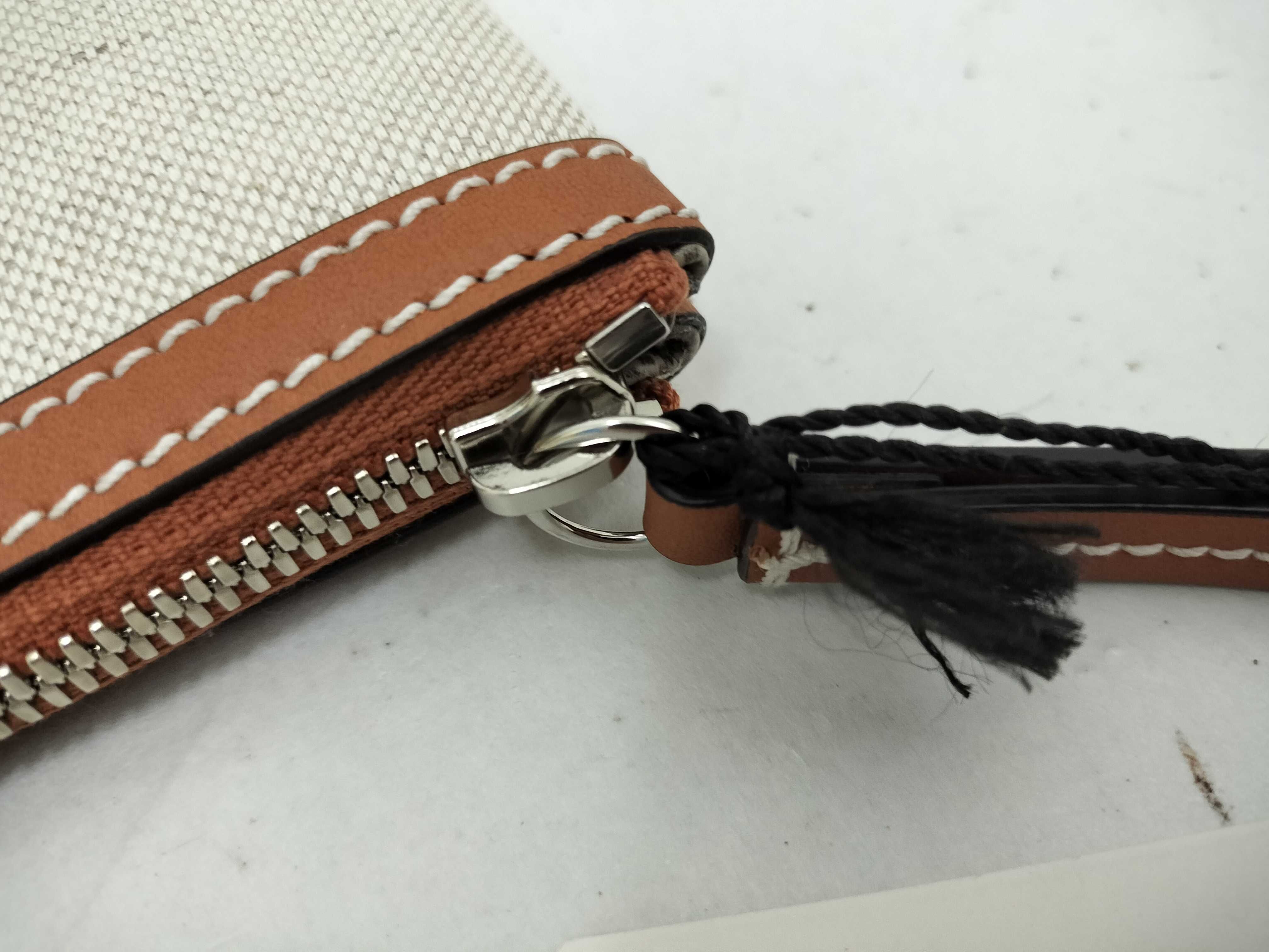 Unused Printed Logo Clutch Bag — view 5