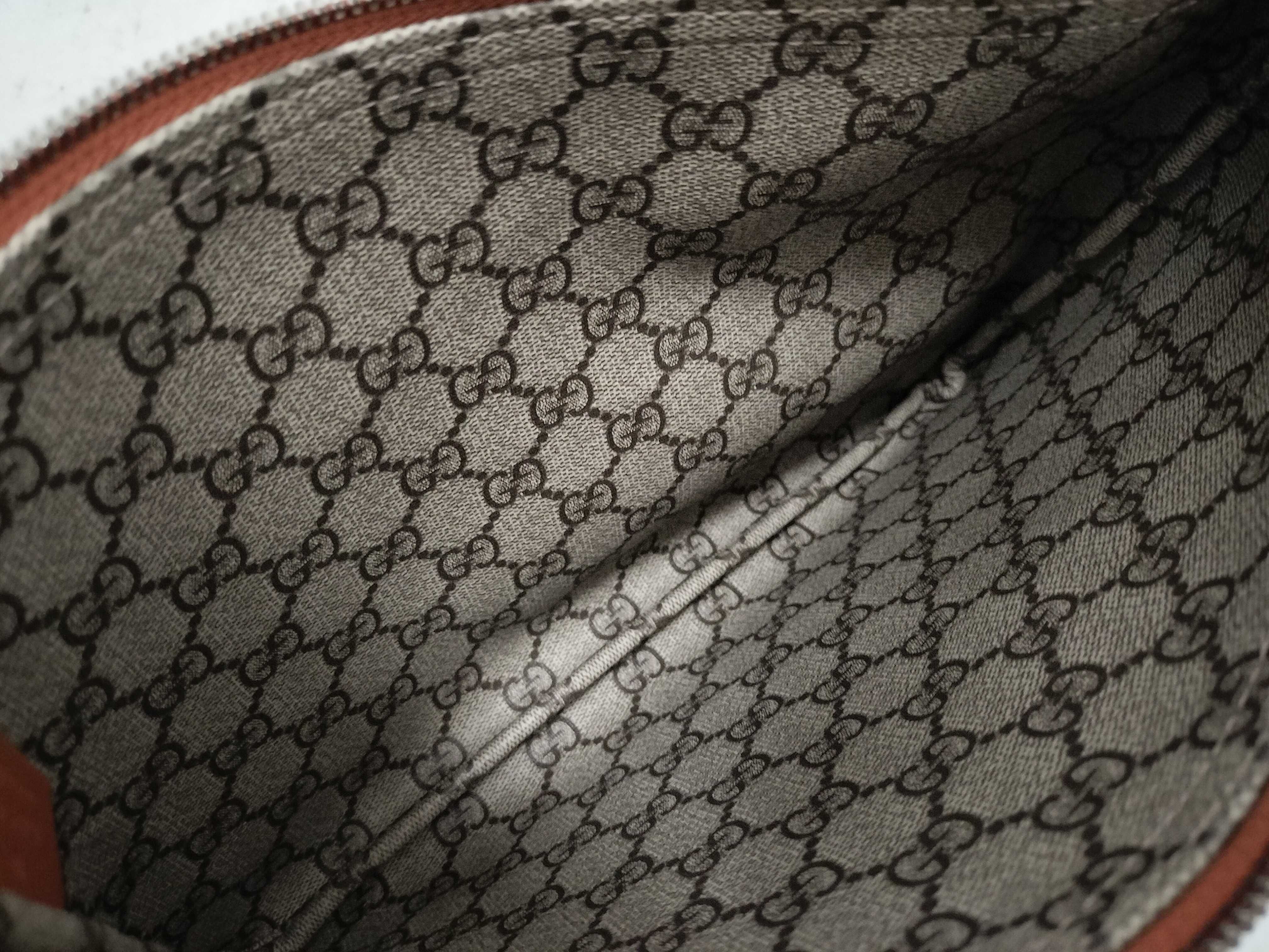 Unused Printed Logo Clutch Bag — view 10