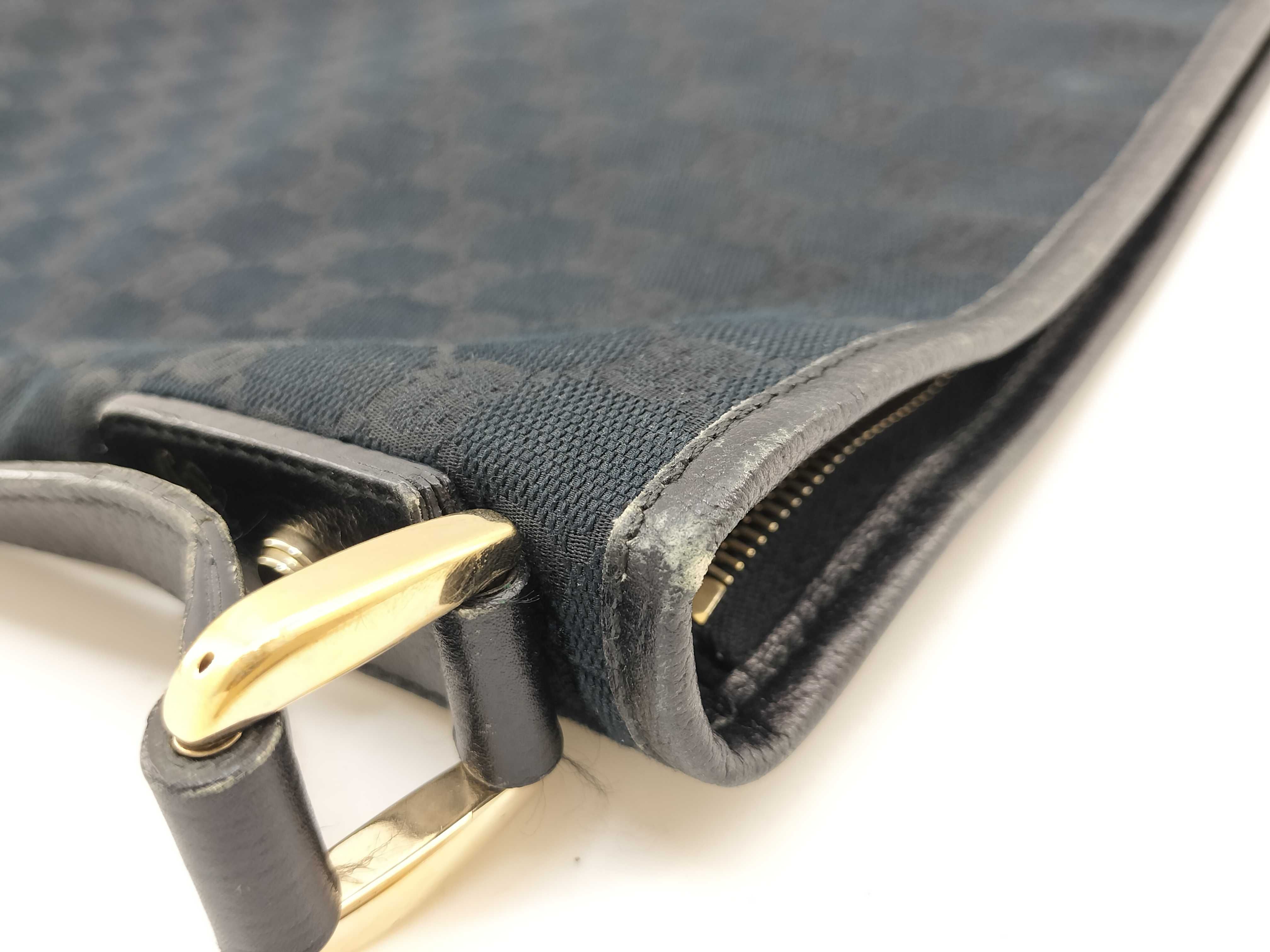 GG Canvas Shoulder Bag, Abbey Black GG Canvas 131326 Shoulder Bag — view 15