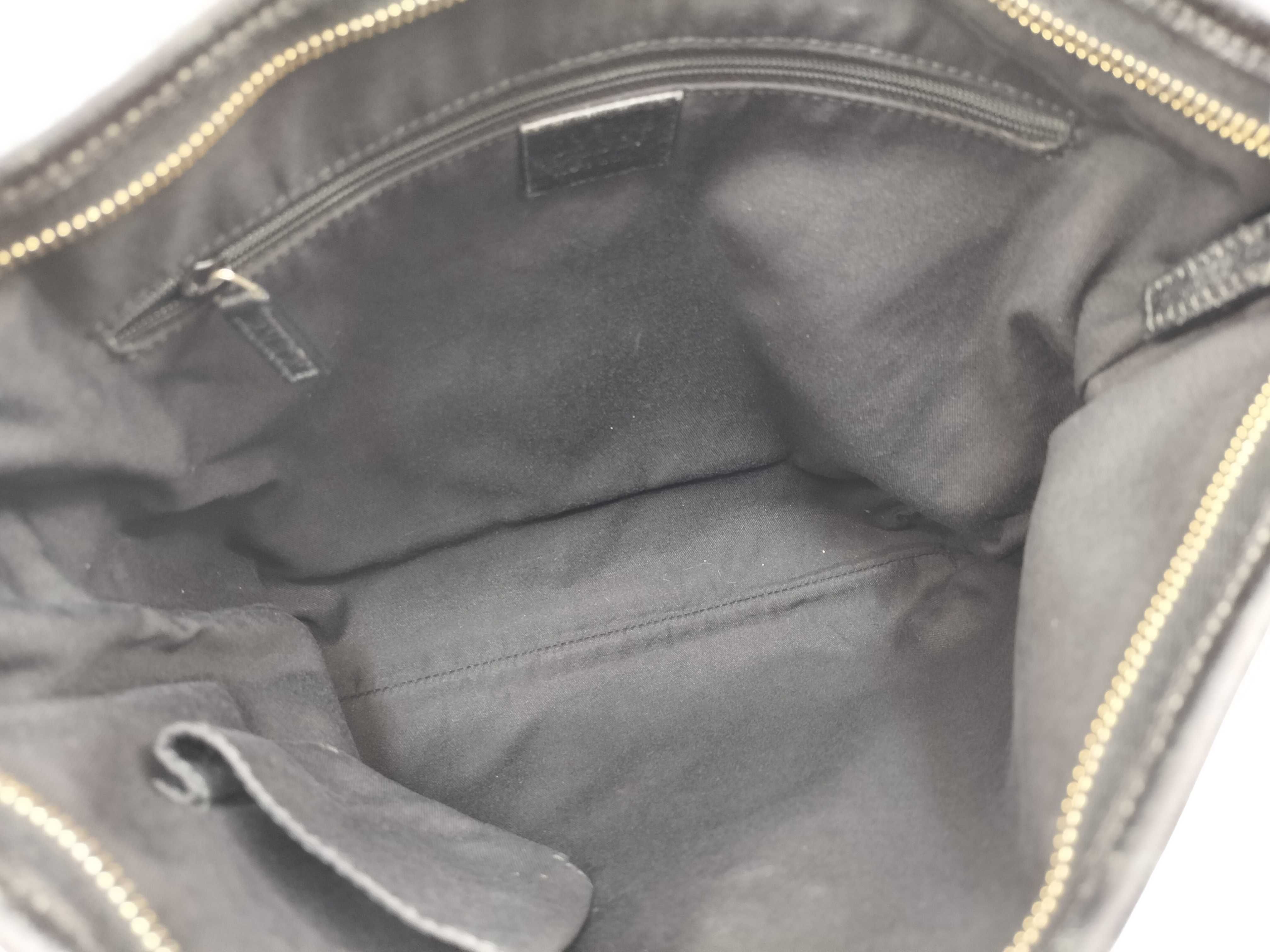 GG Canvas Shoulder Bag, Abbey Black GG Canvas 131326 Shoulder Bag — view 10