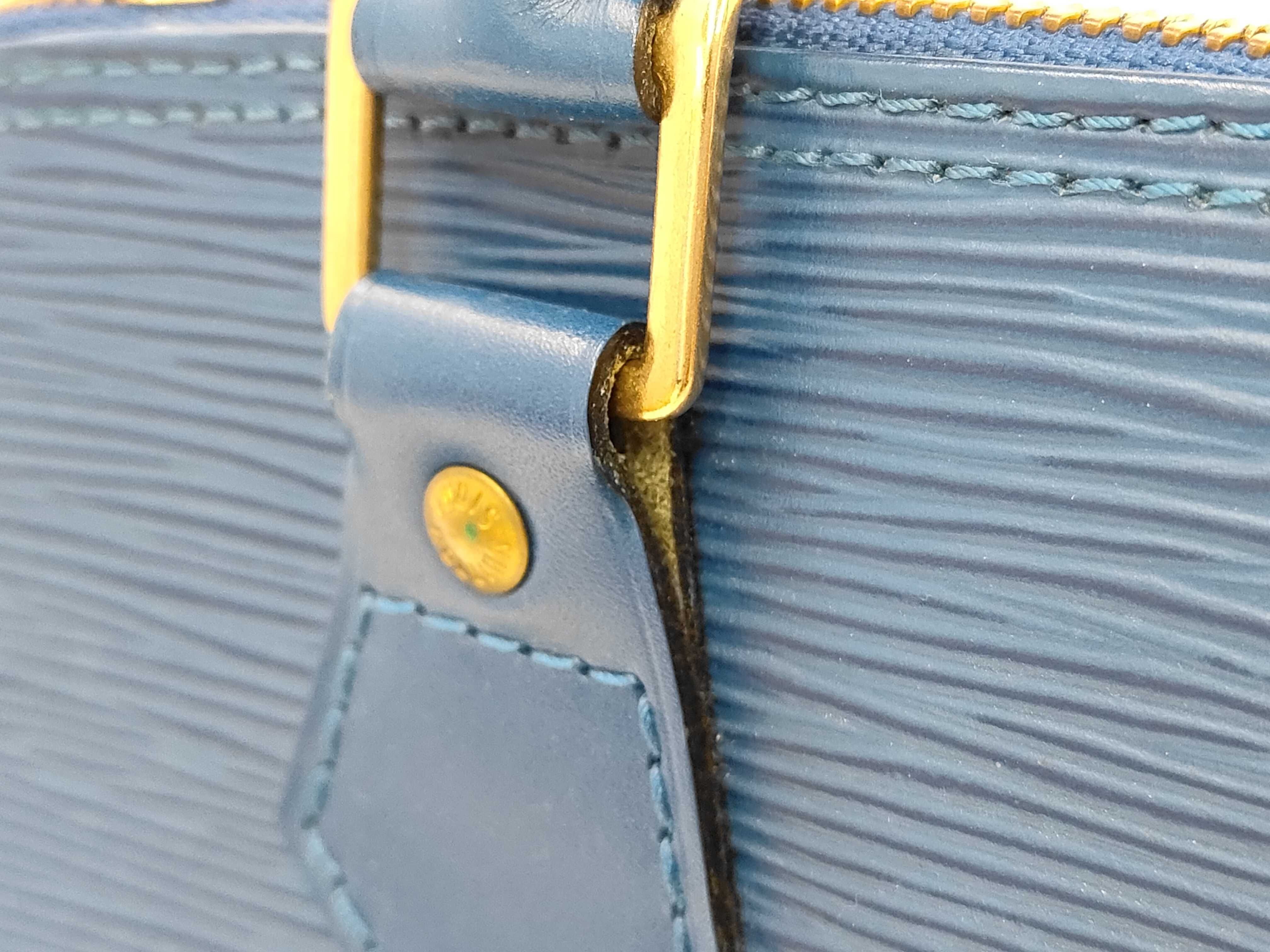 Epi Alma PM Handbag with Stitching — view 3