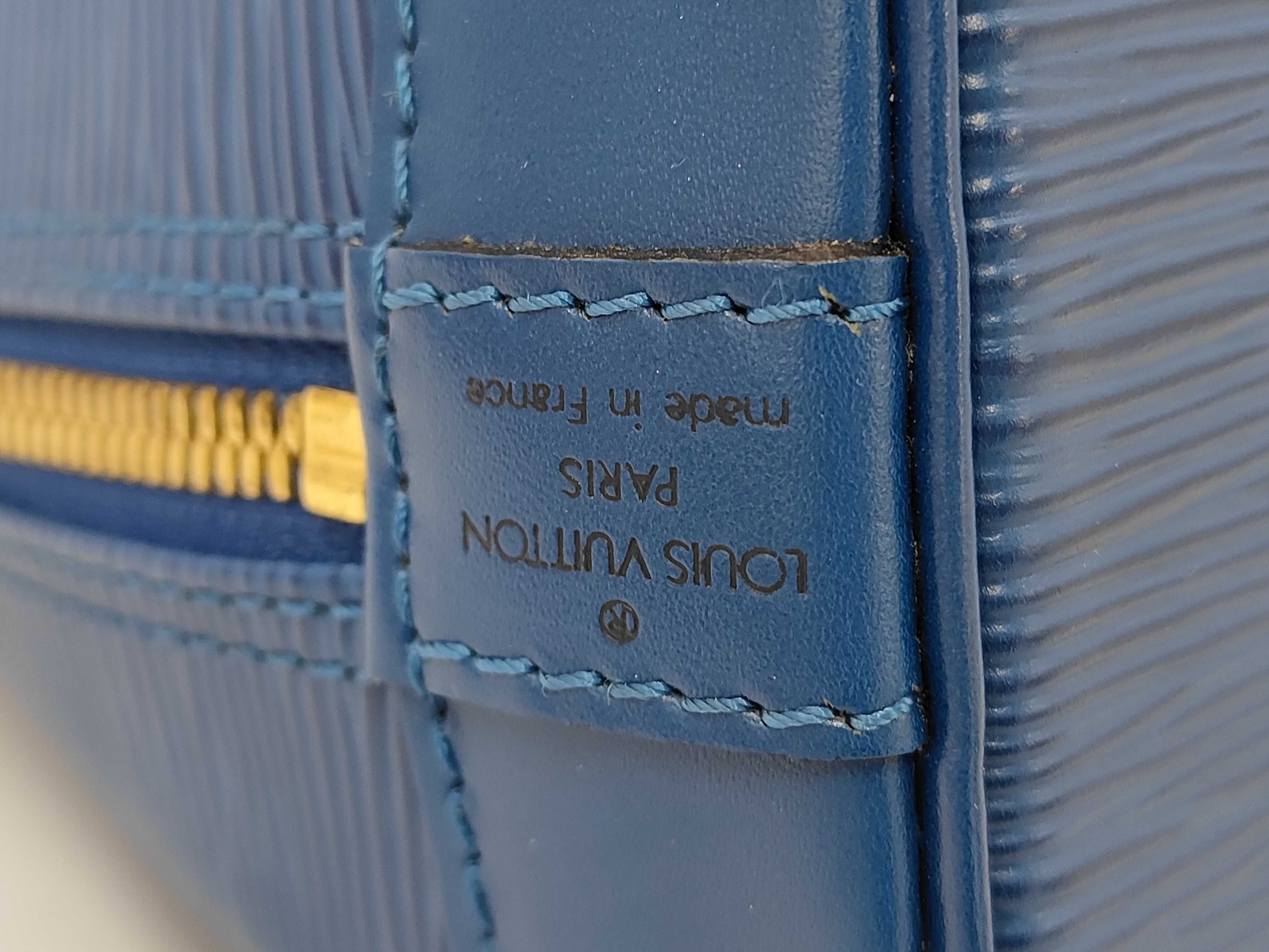 Epi Alma PM Handbag with Stitching — view 6