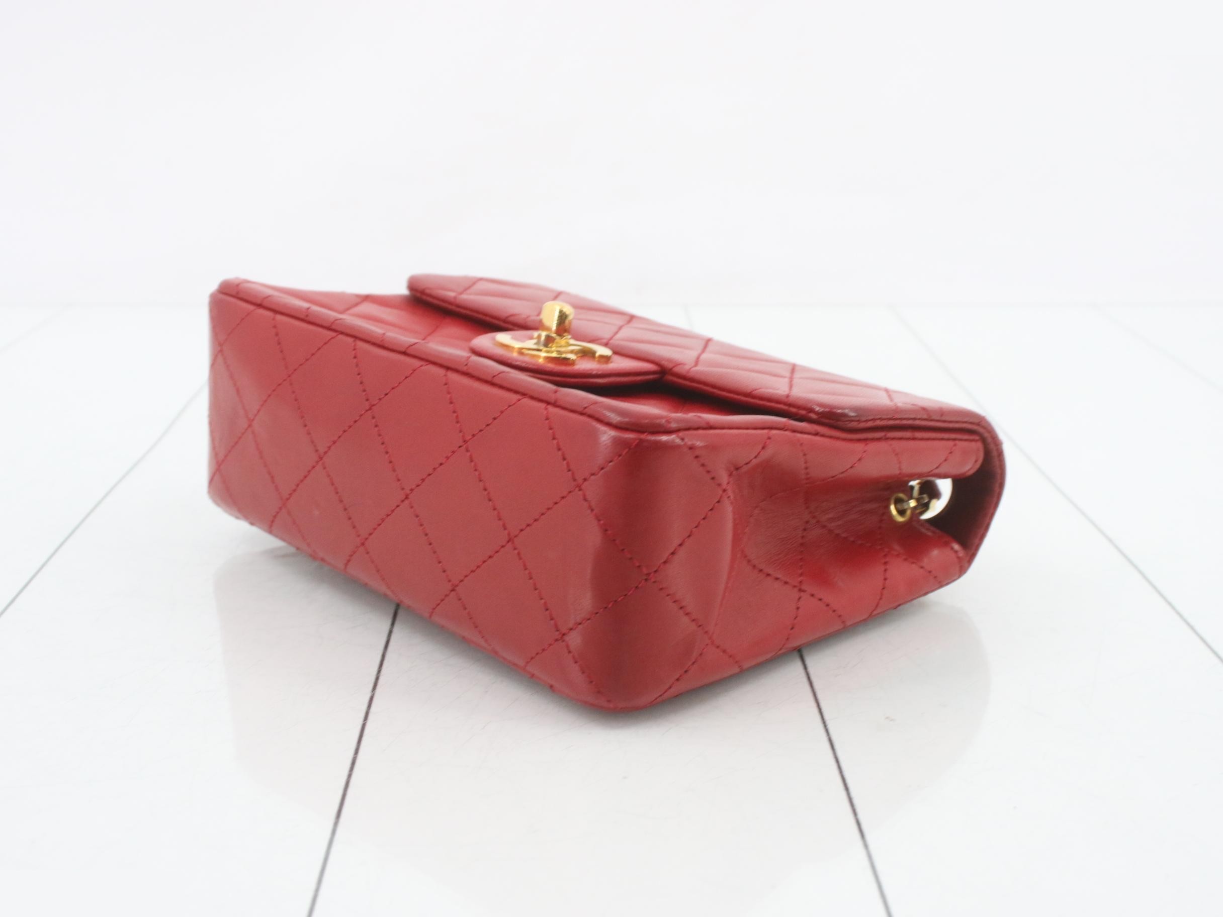 Mini Mat Lamb Chain Shoulder Bag (with sticker card) — view 6