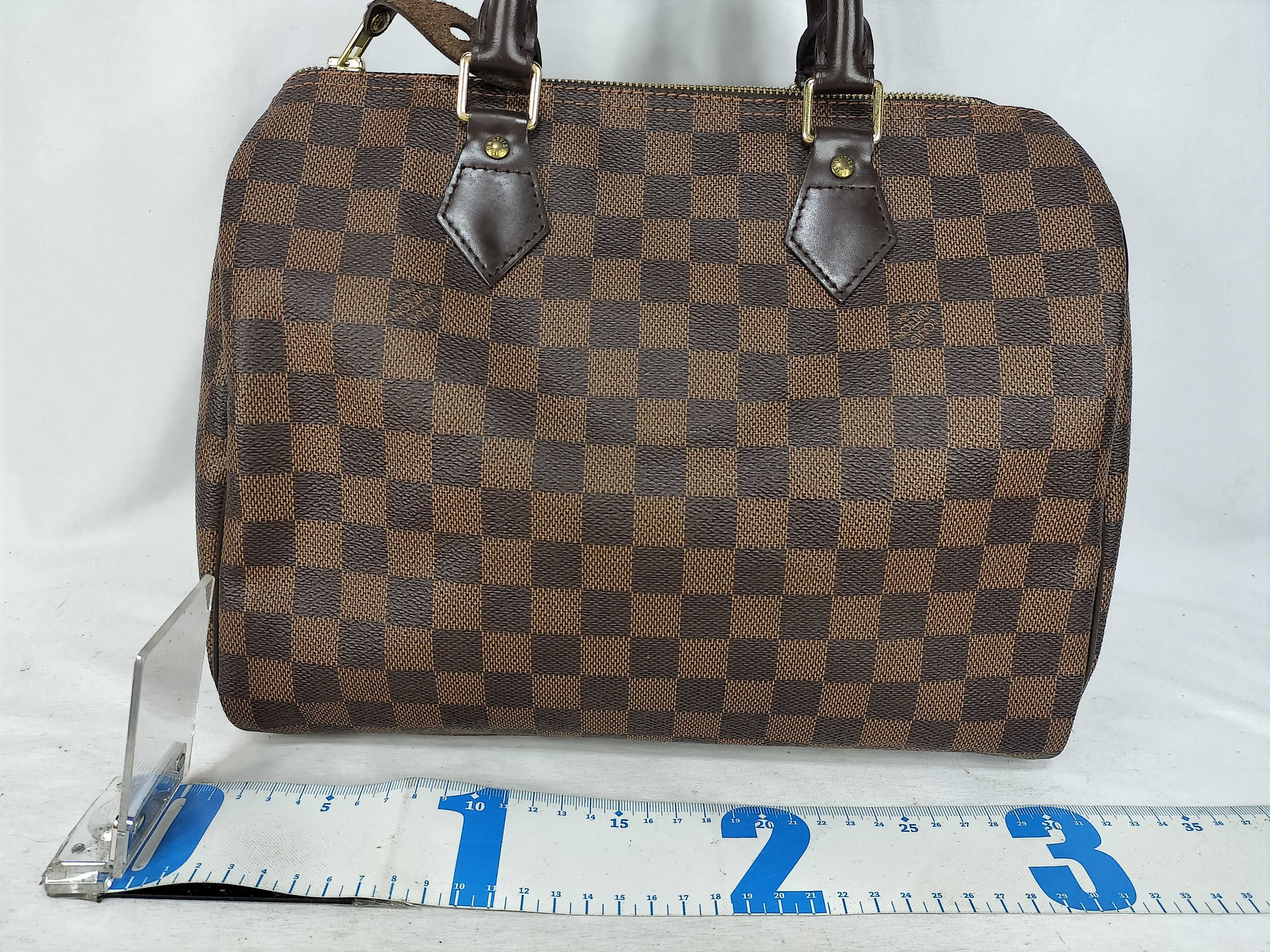 Damier SG- Damier Speedy 30 N41531 SP1110 Brown Handbag — view 2