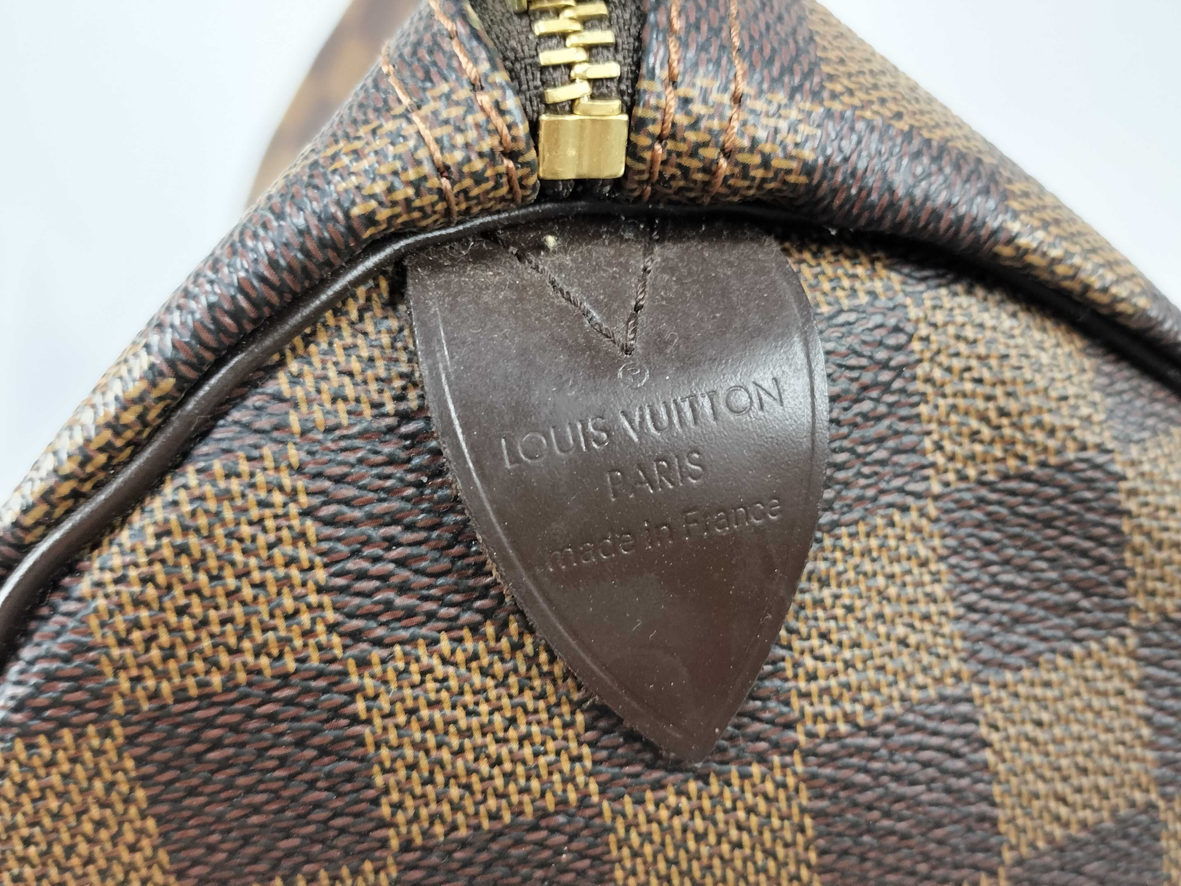 Damier SG- Damier Speedy 30 N41531 SP1110 Brown Handbag — view 12