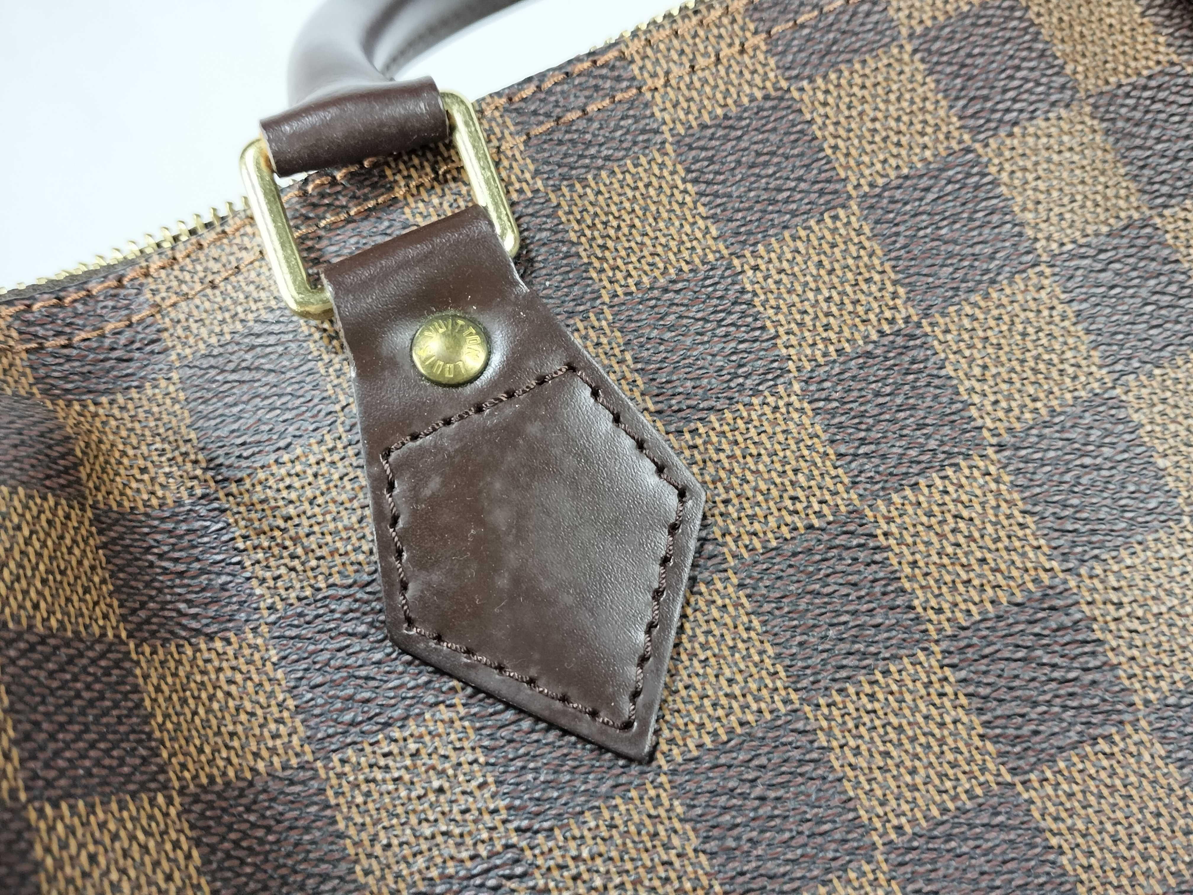 Damier SG- Damier Speedy 30 N41531 SP1110 Brown Handbag — view 14