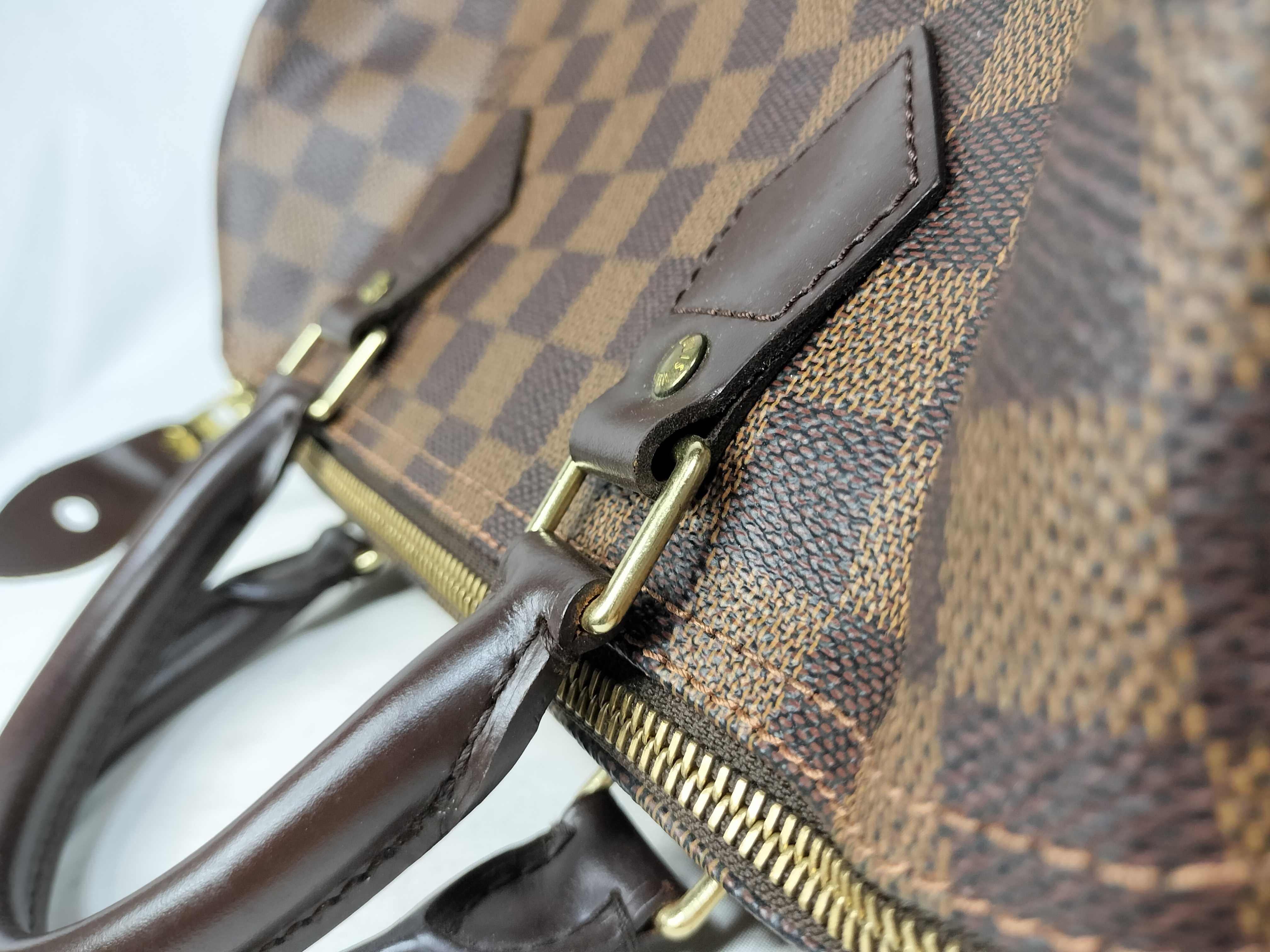 Damier SG- Damier Speedy 30 N41531 SP1110 Brown Handbag — view 5