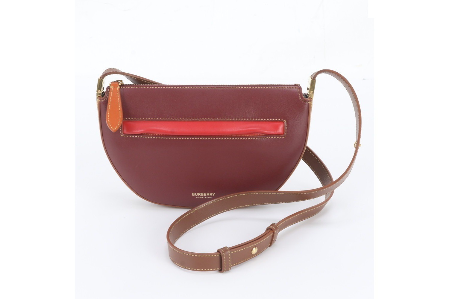 Olympia Leather 2-Way Shoulder Bag (Crossbody) — view 4
