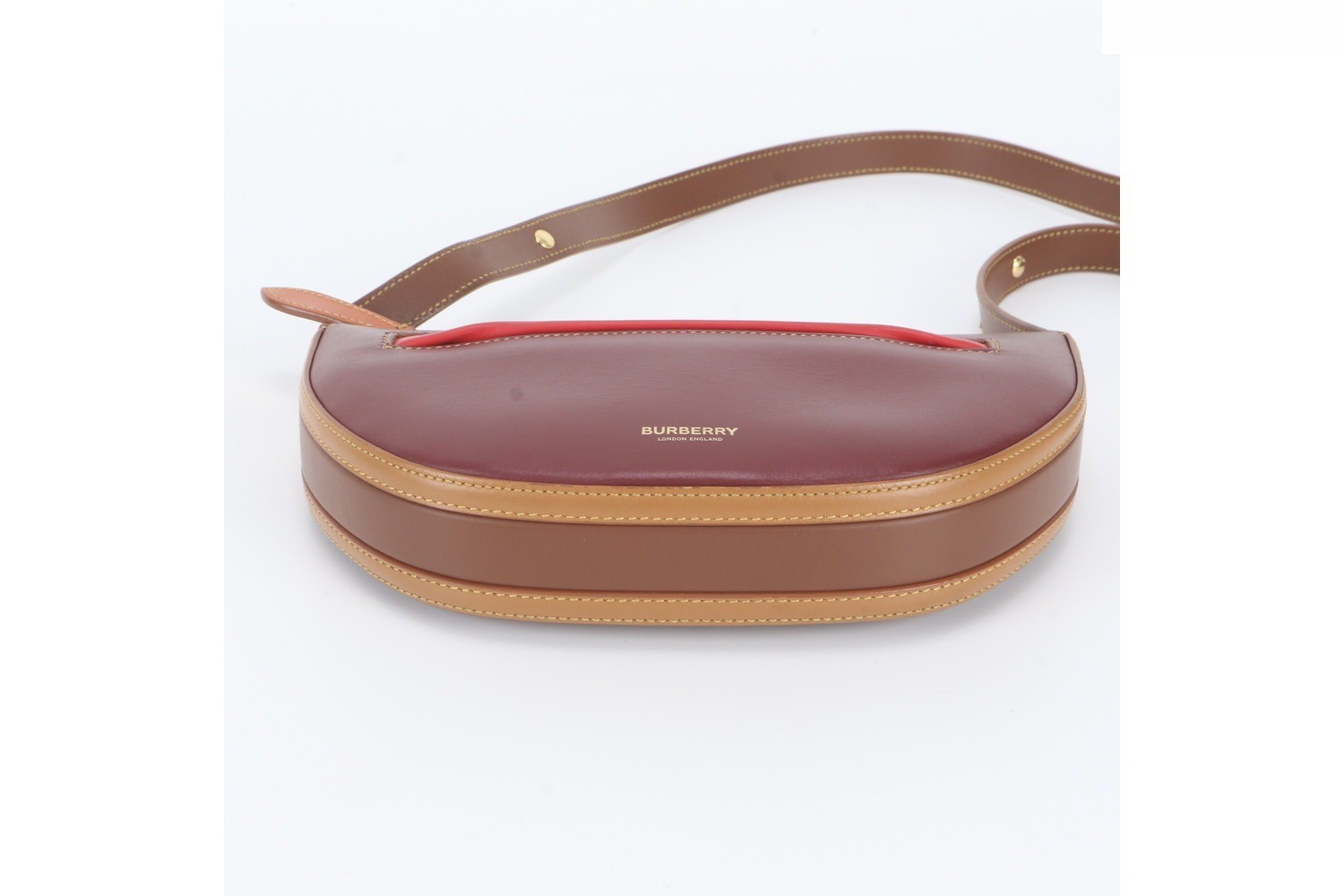 Olympia Leather 2-Way Shoulder Bag (Crossbody) — view 7