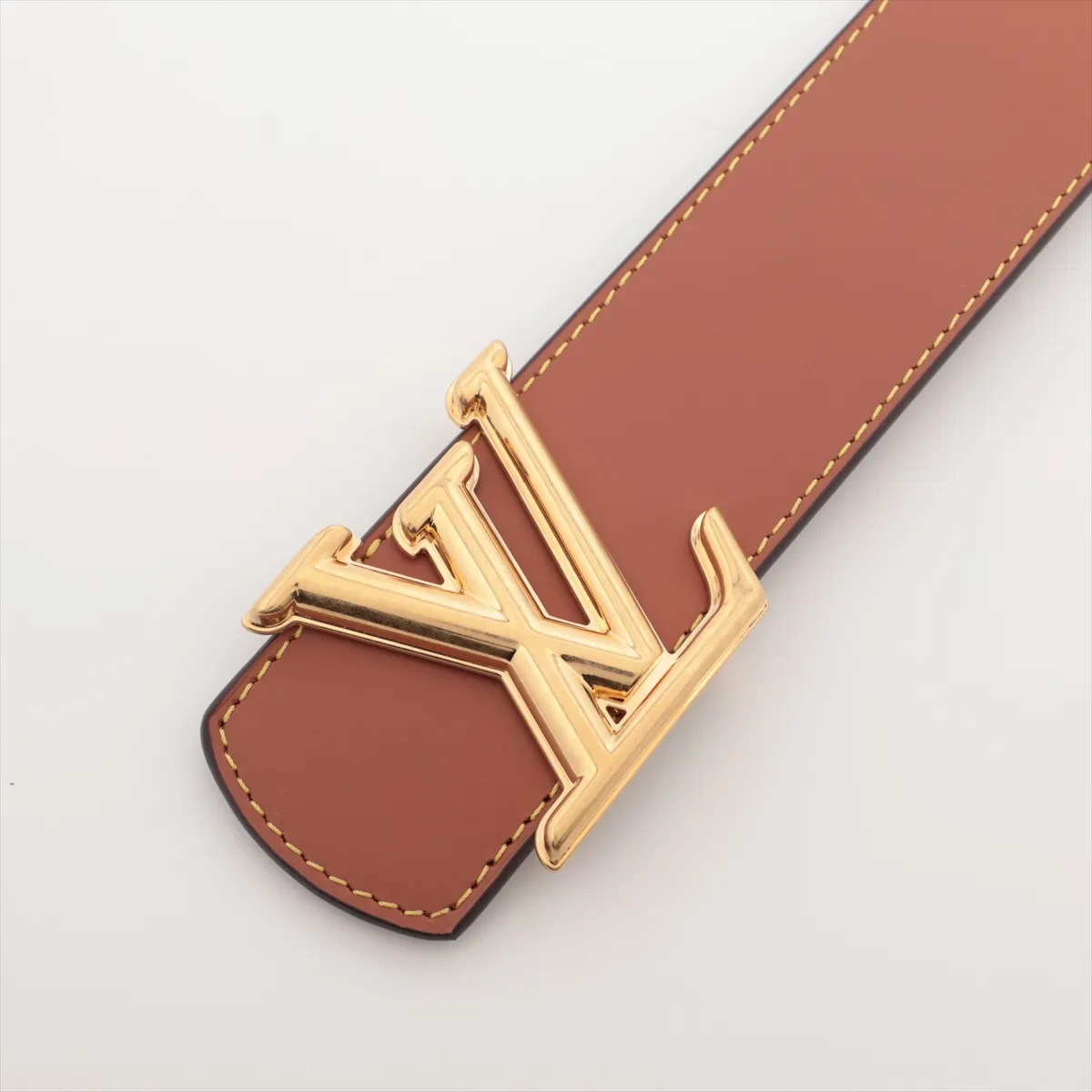 M8845 LV Dimension LN3244 Belt 85 PVC x Leather Brown — view 2