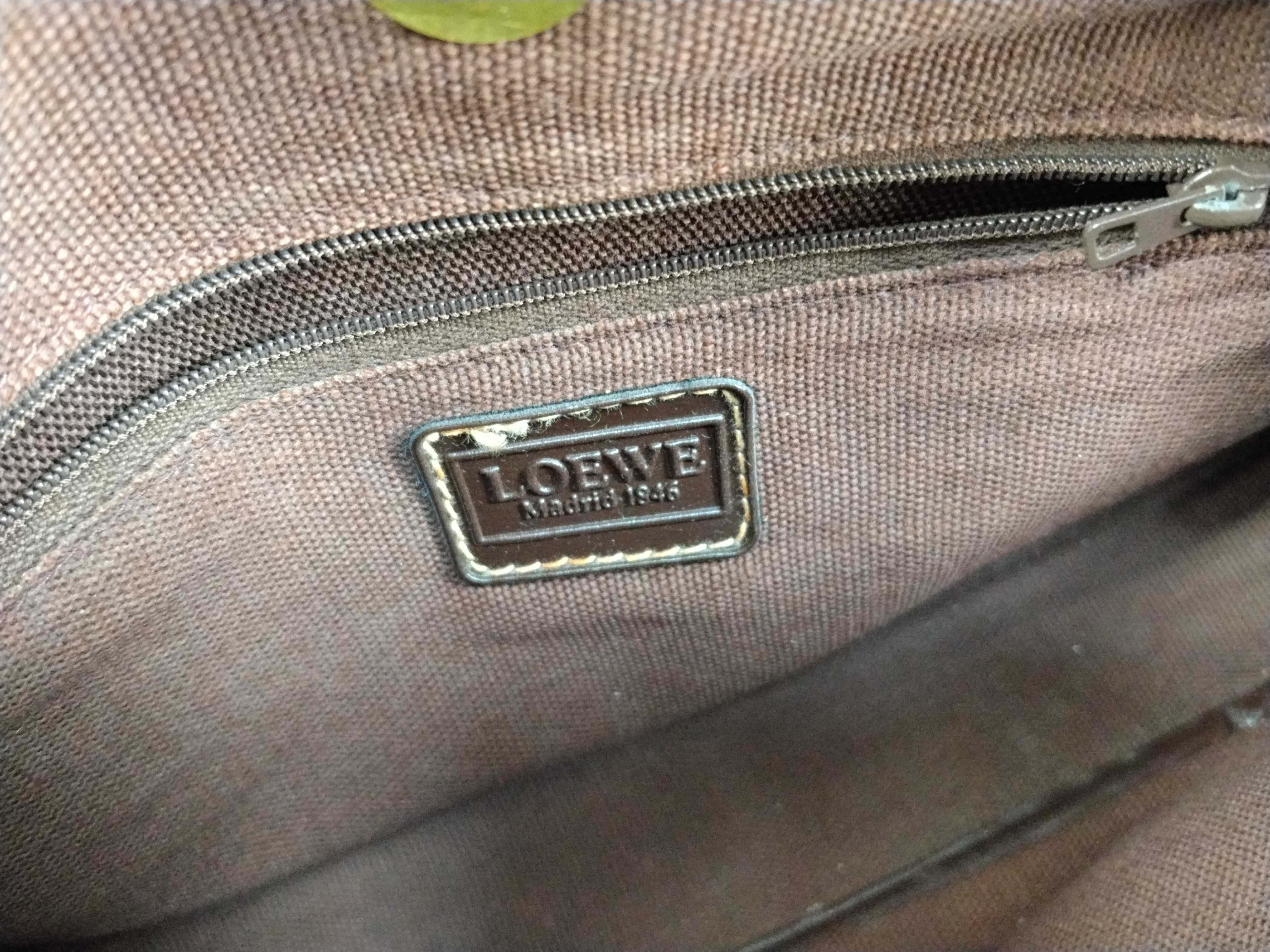 shoulder bag, Anagram pattern, black shoulder bag — view 13
