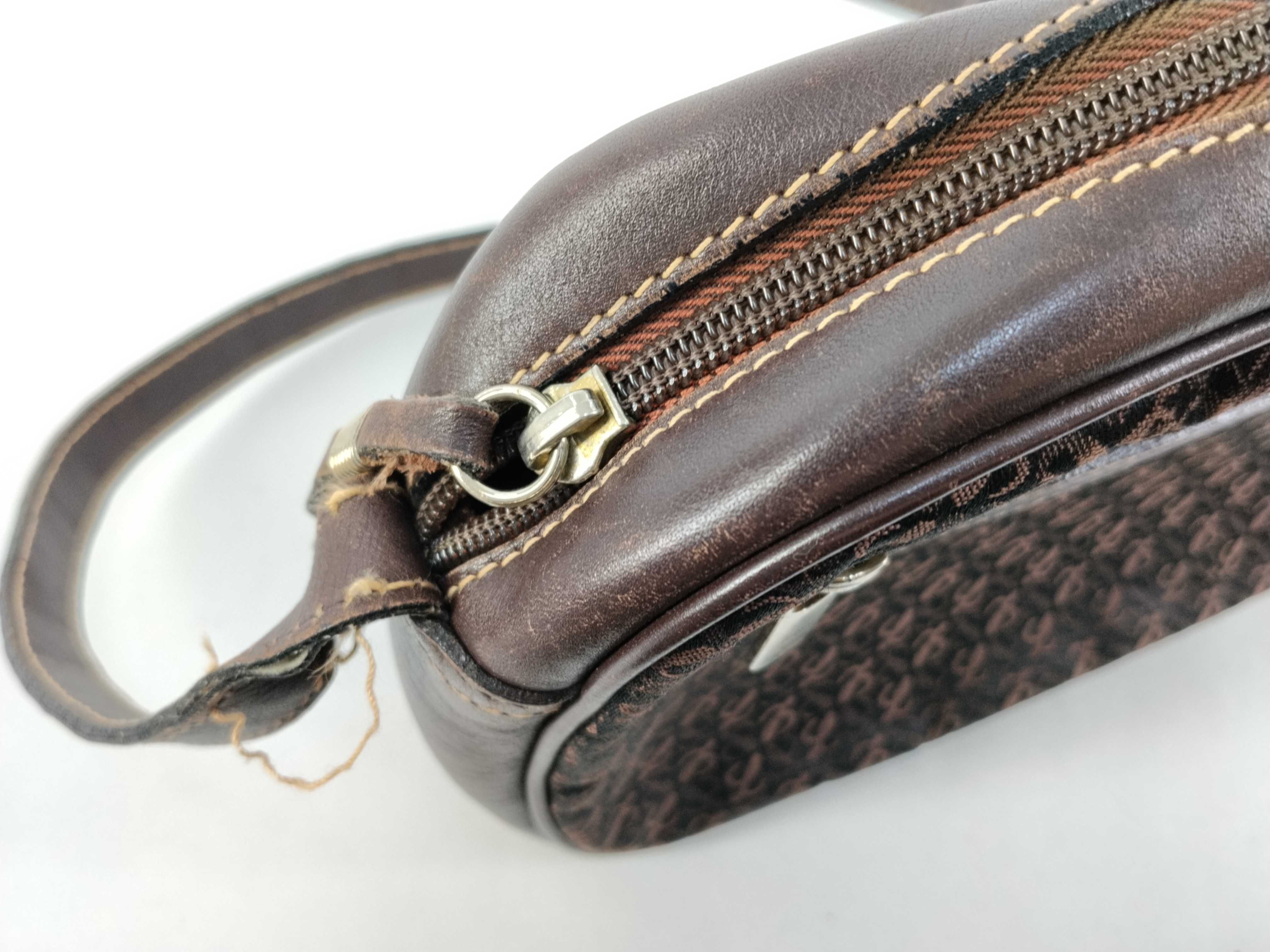 shoulder bag, Anagram pattern, black shoulder bag — view 10
