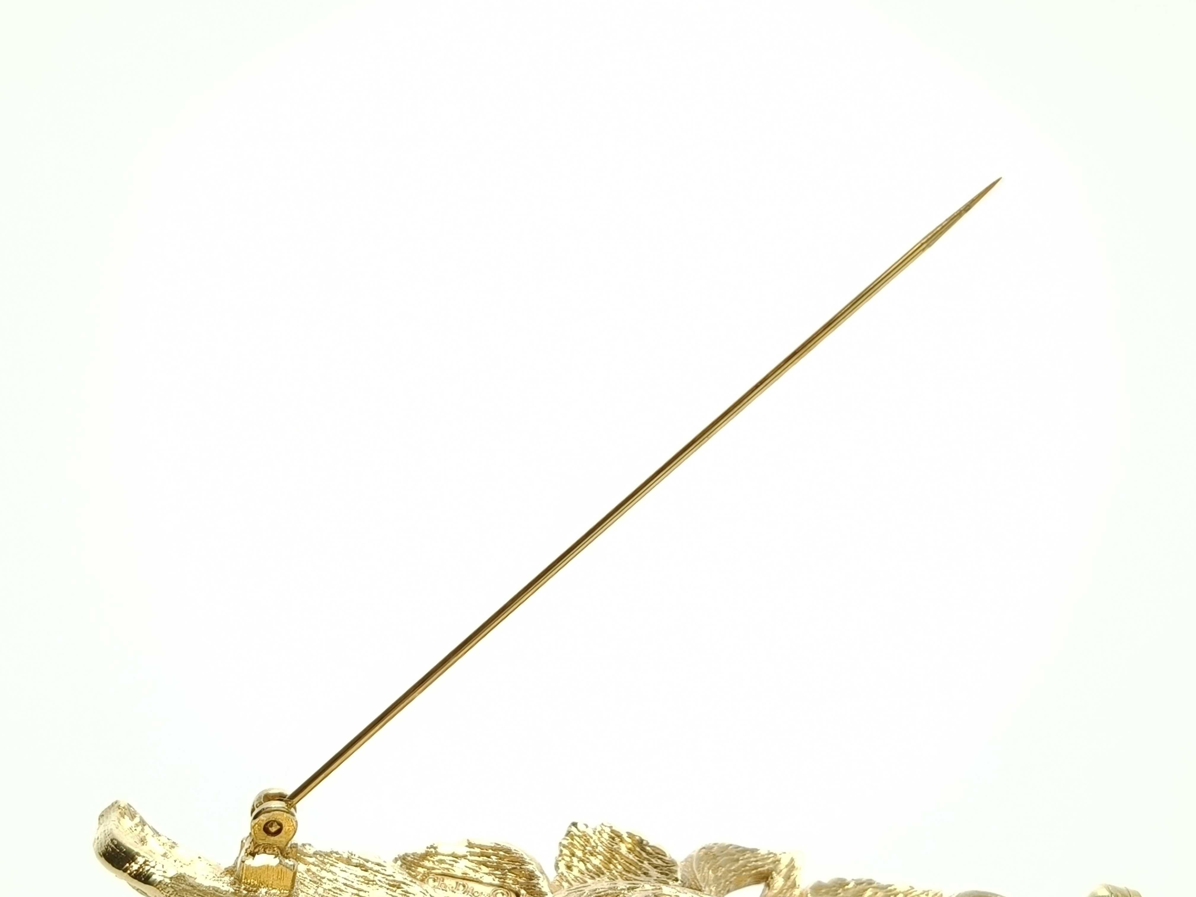 Flower Motif Brooch — view 5