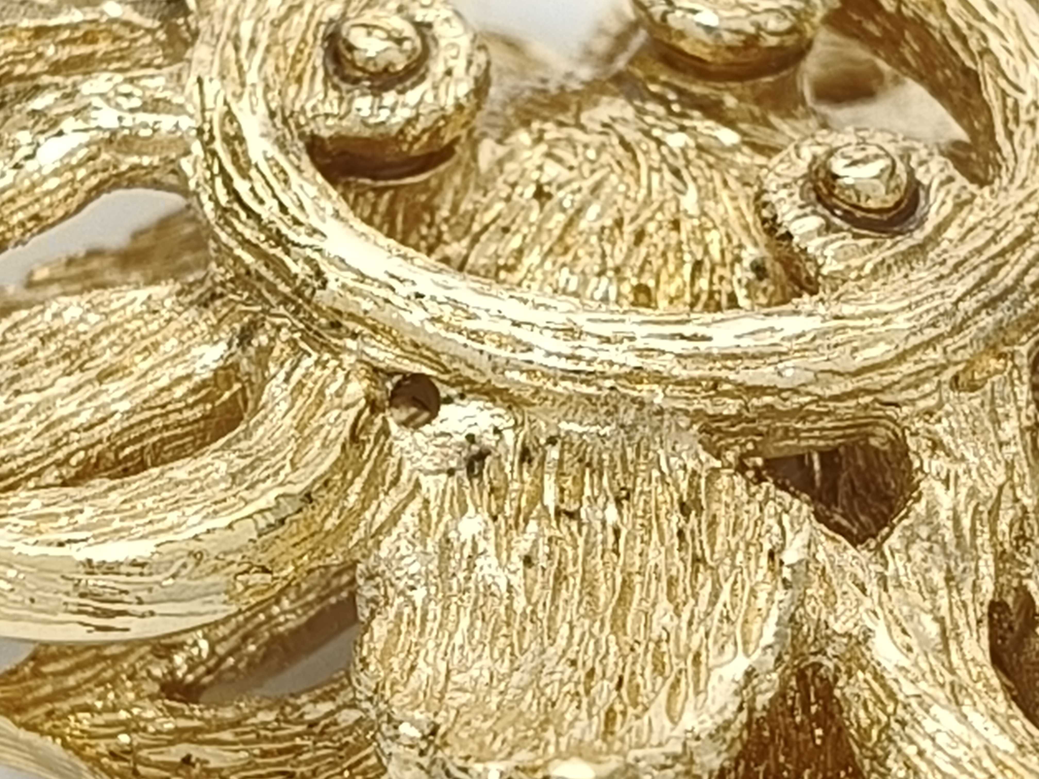 Flower Motif Brooch — view 9