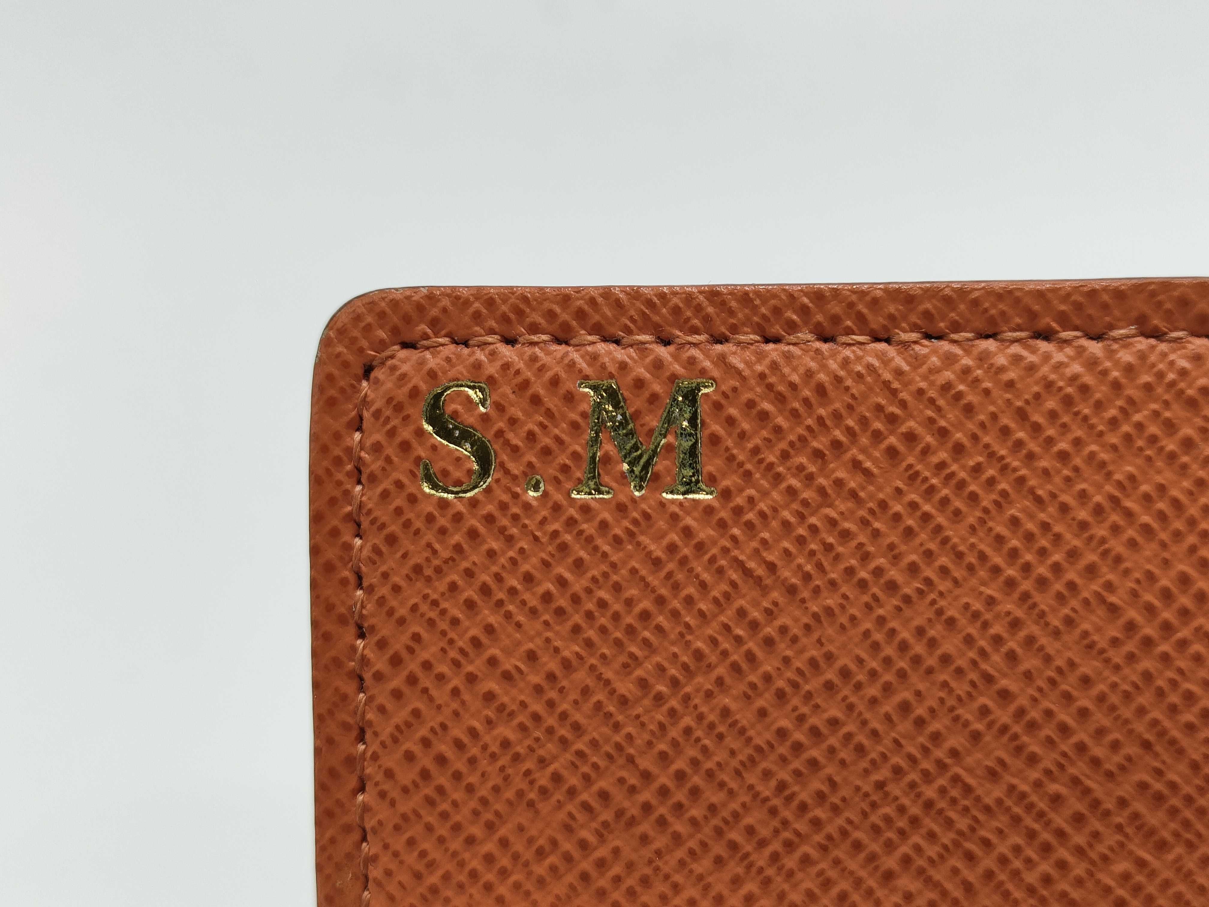 Monogram Multicolor Portefeuille Sarah Wallet with Initials — view 12