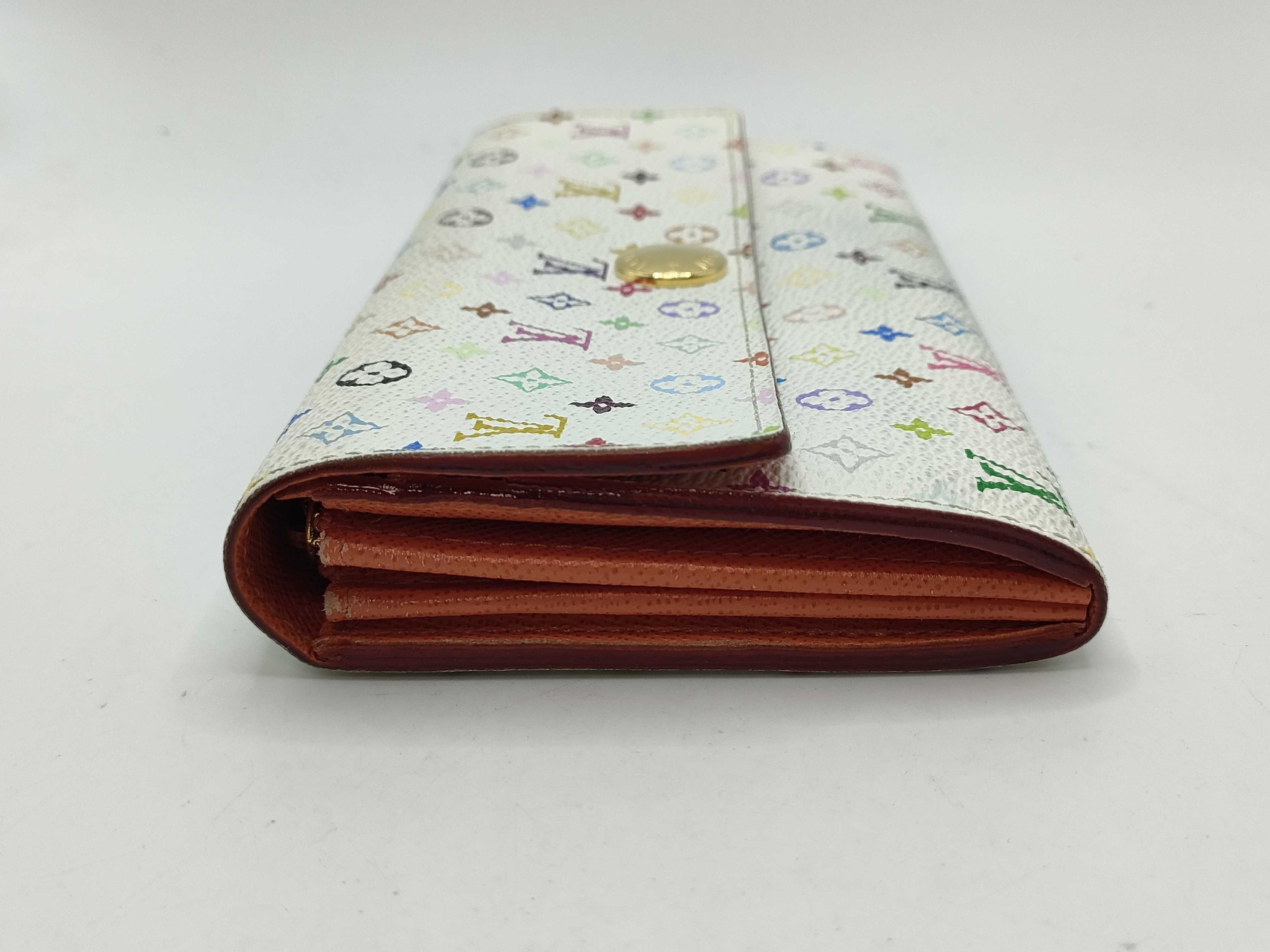 Monogram Multicolor Portefeuille Sarah Wallet with Initials — view 4