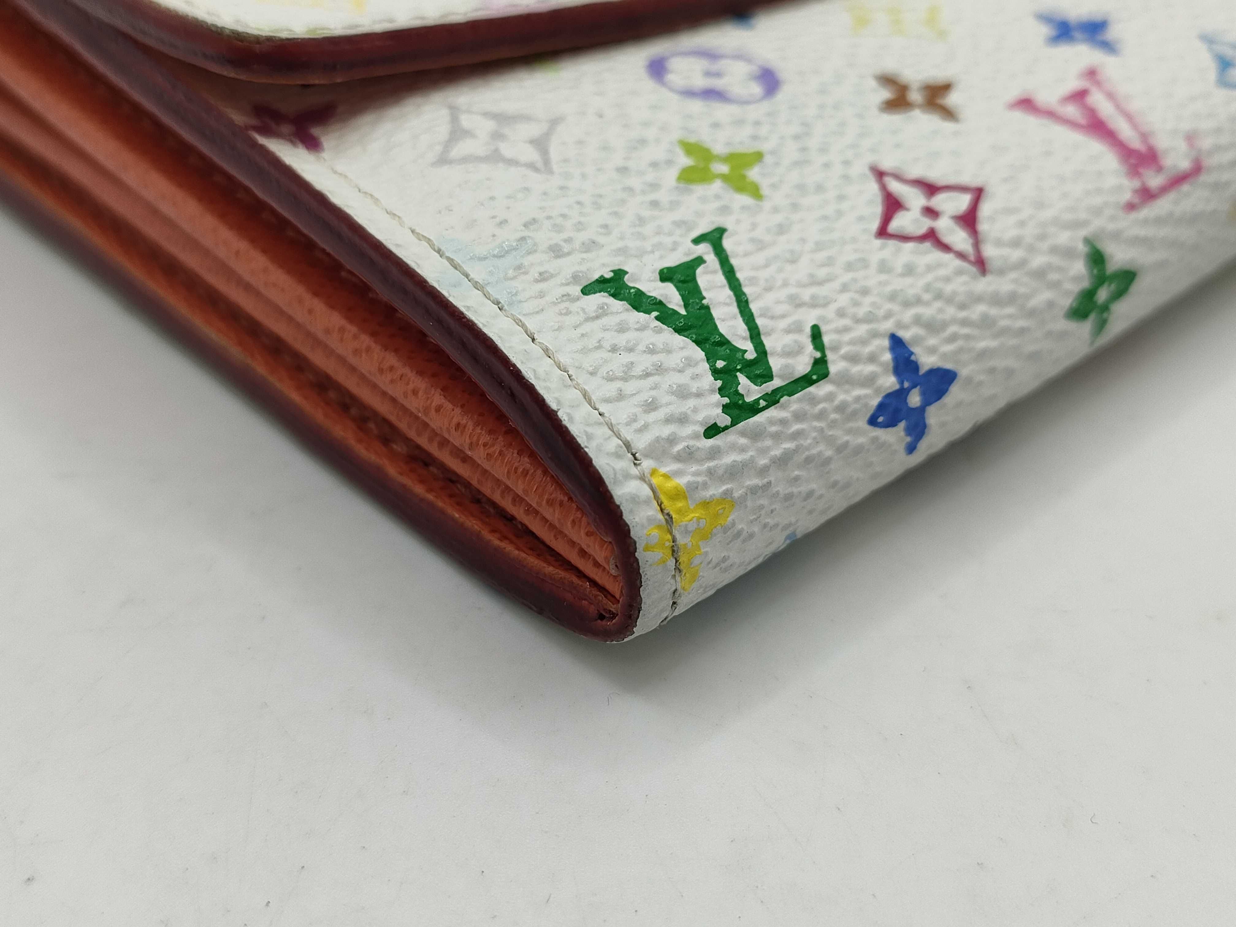 Monogram Multicolor Portefeuille Sarah Wallet with Initials — view 5
