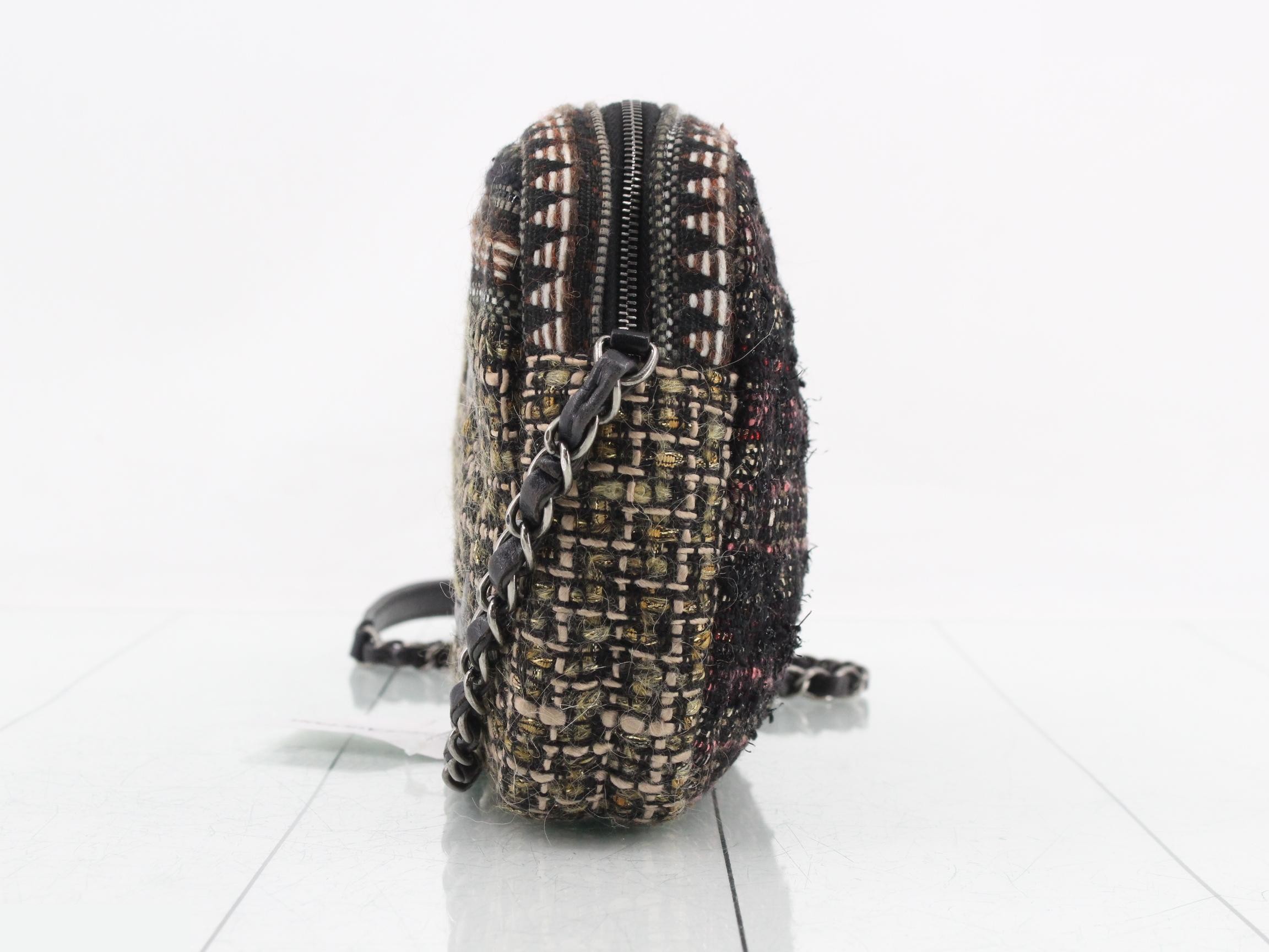 Dallas Matelassé Camera Bag with Fringe - Shoulder Bag — view 3