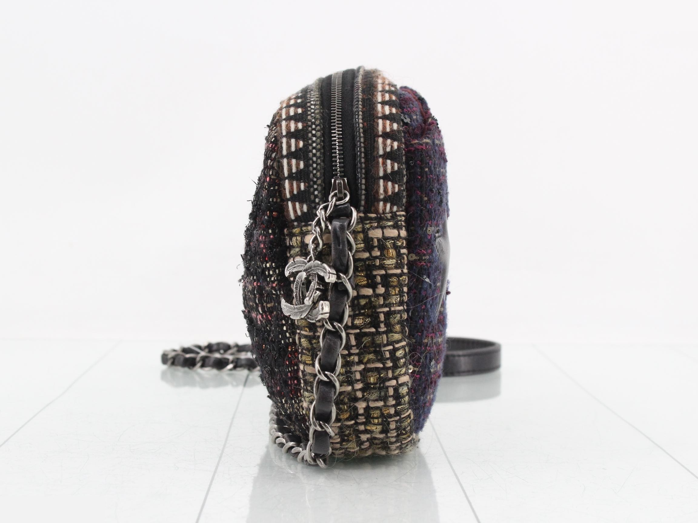 Dallas Matelassé Camera Bag with Fringe - Shoulder Bag — view 4