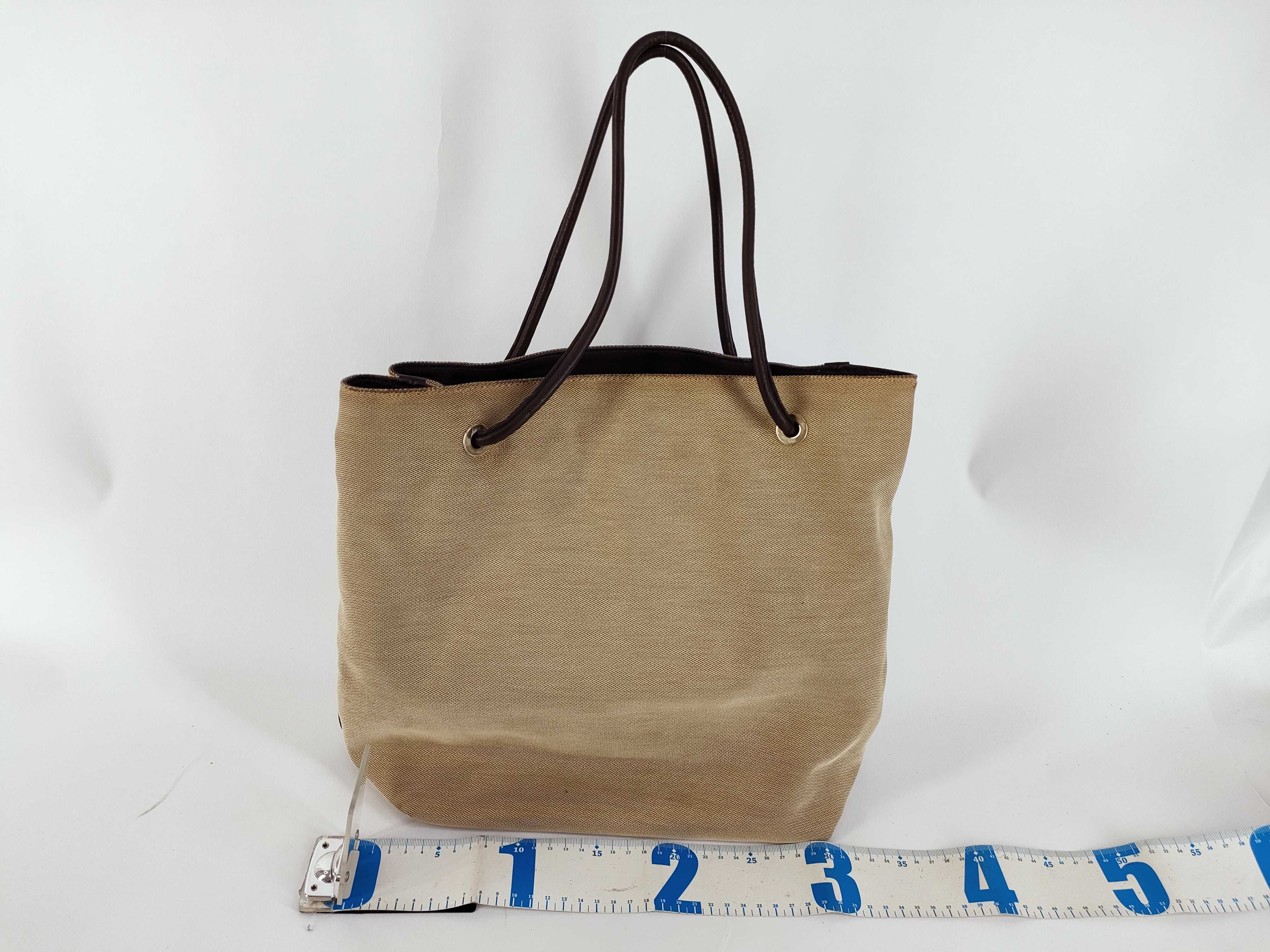 GG Canvas Drawstring Bag, Brown Handbag — view 2