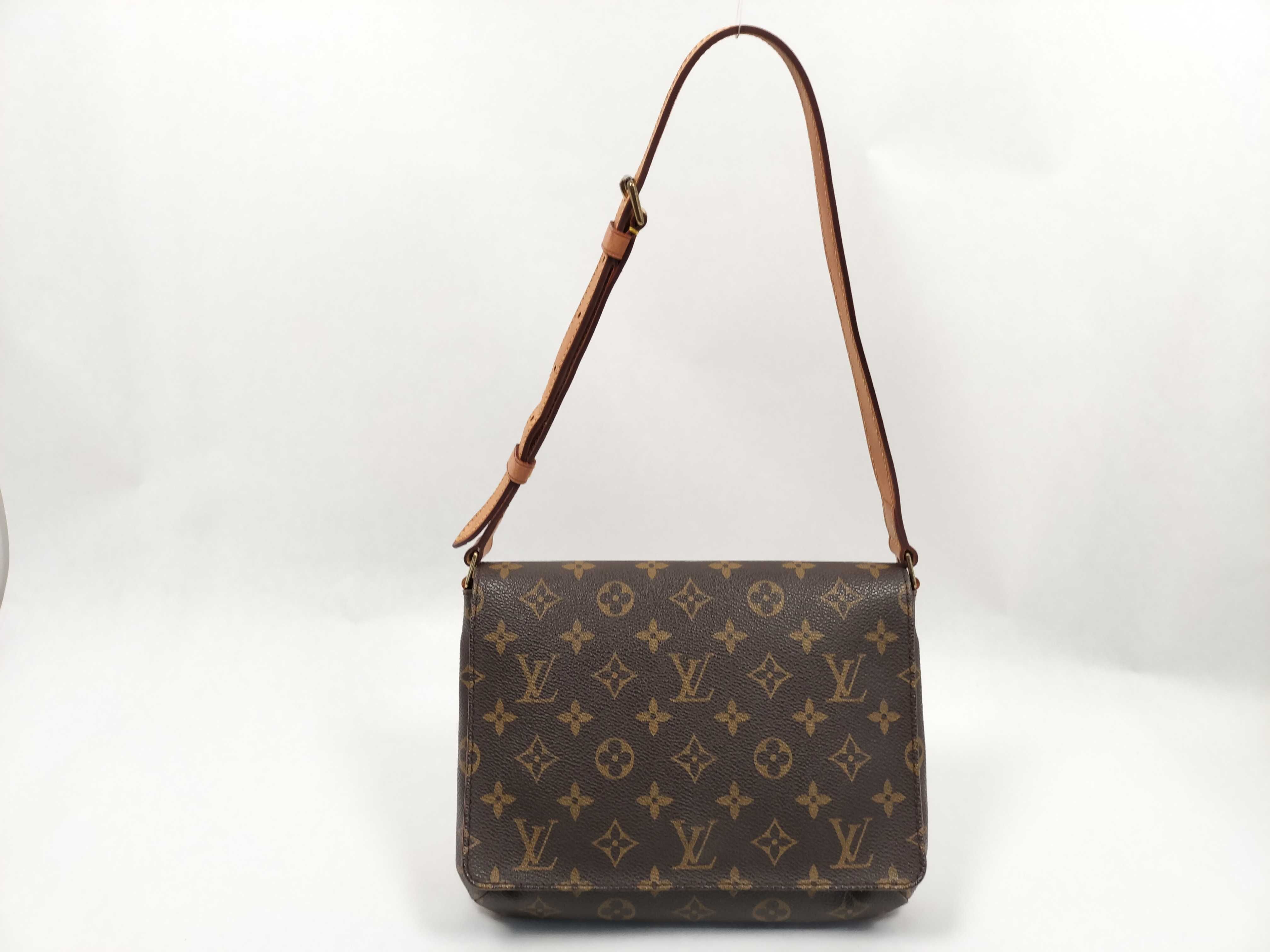 Monogram Louis Vuitton Musette Tango Short Shoulder Bag