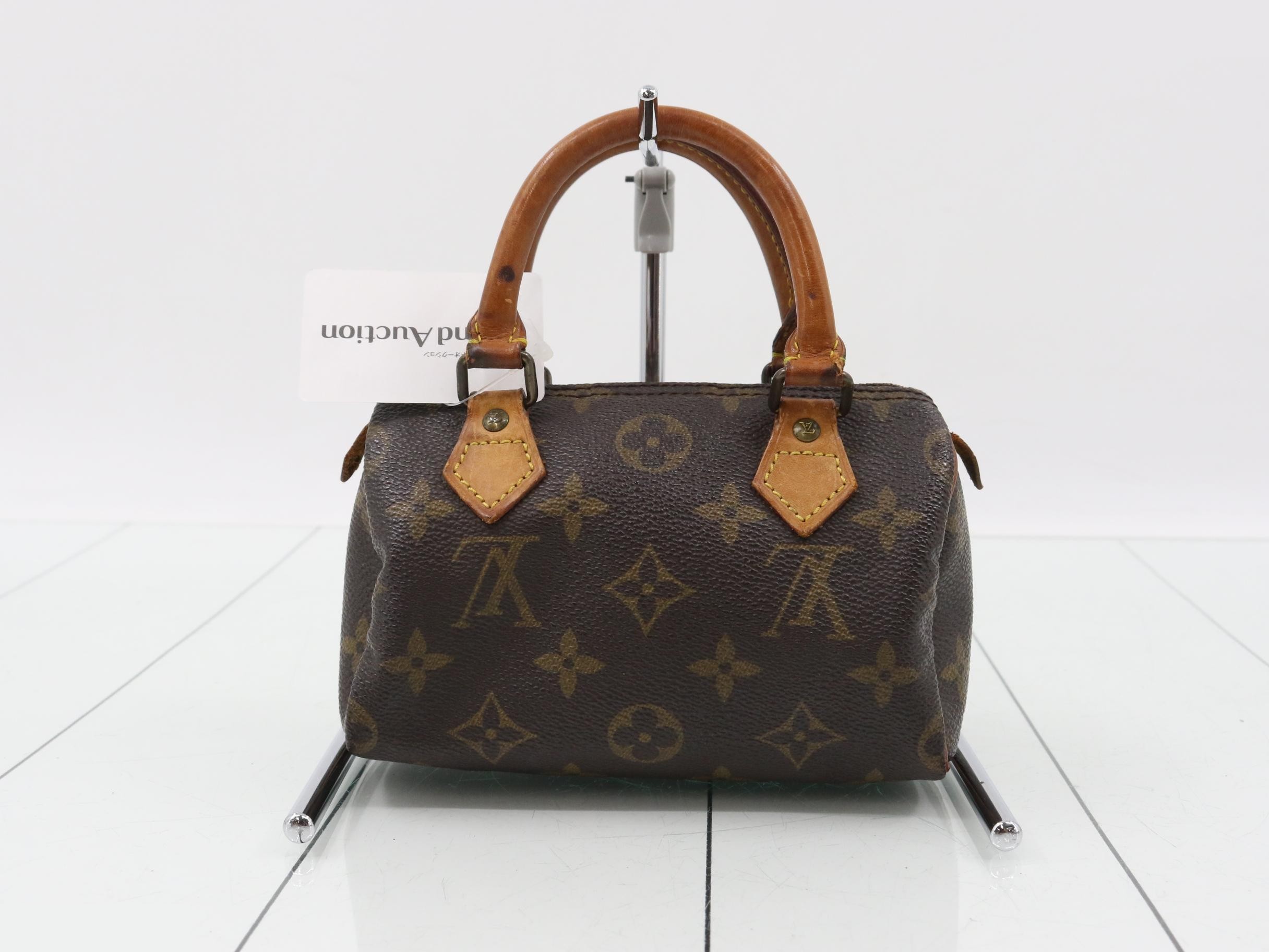 Nano Speedy Monogram Brown Handbag — view 2