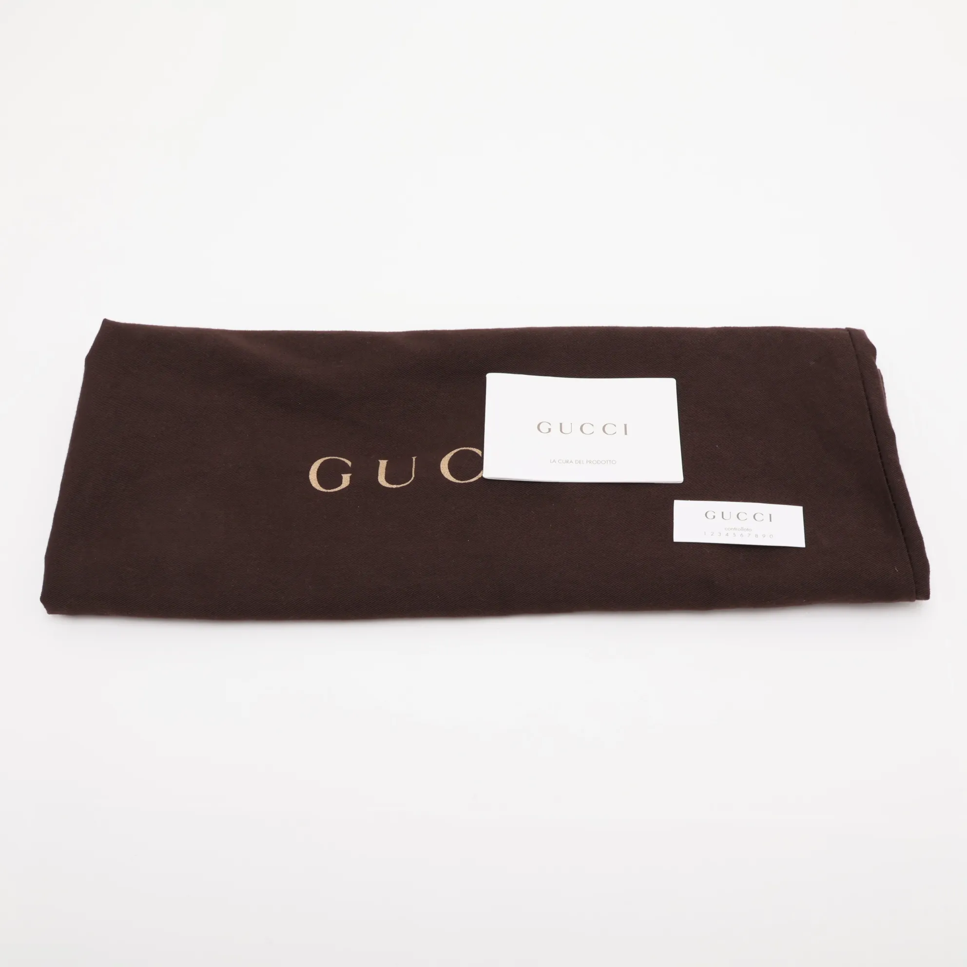 Guccissima Leather Shoulder Bag, Beige, 232962 — view 12