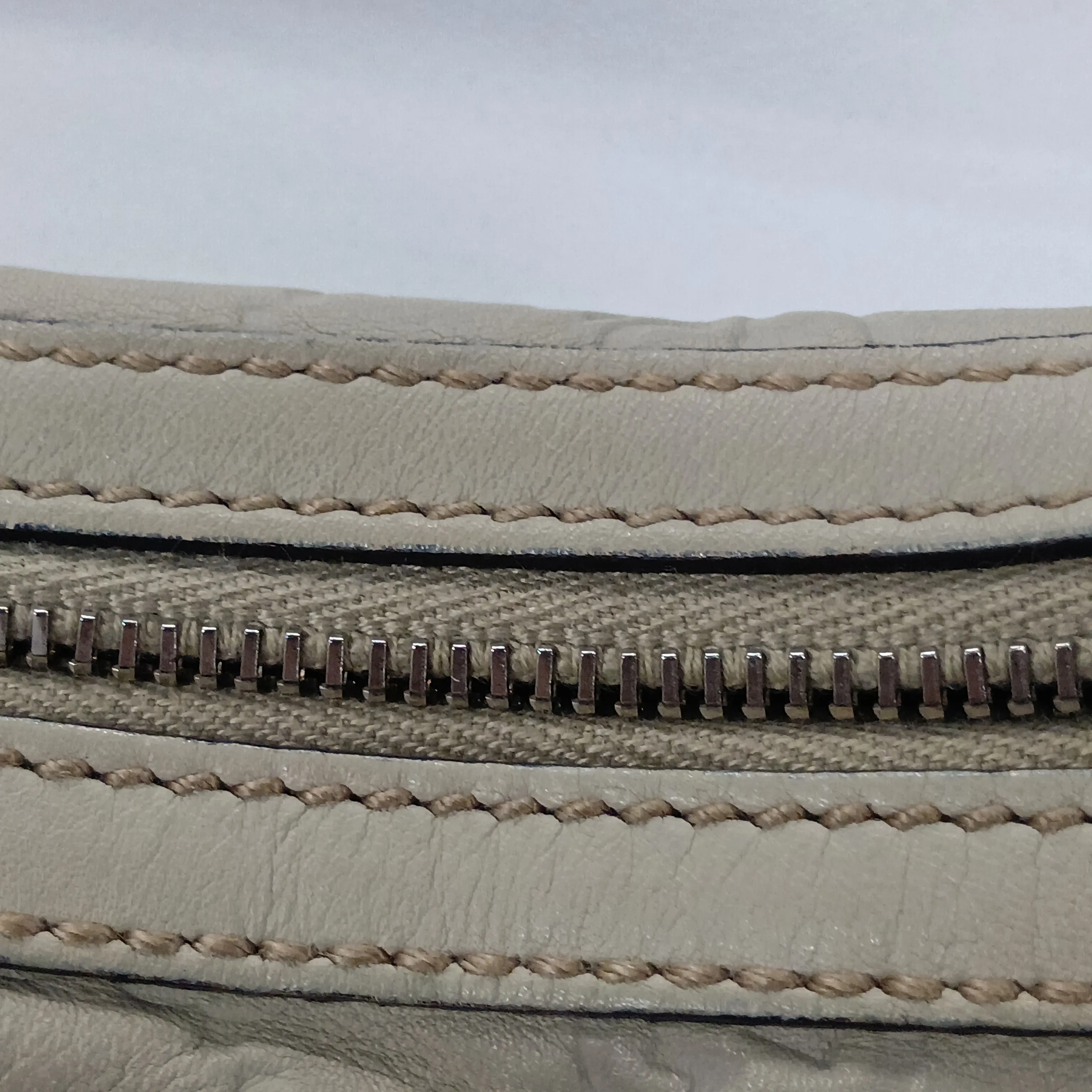 Guccissima Leather Shoulder Bag, Beige, 232962 — view 14