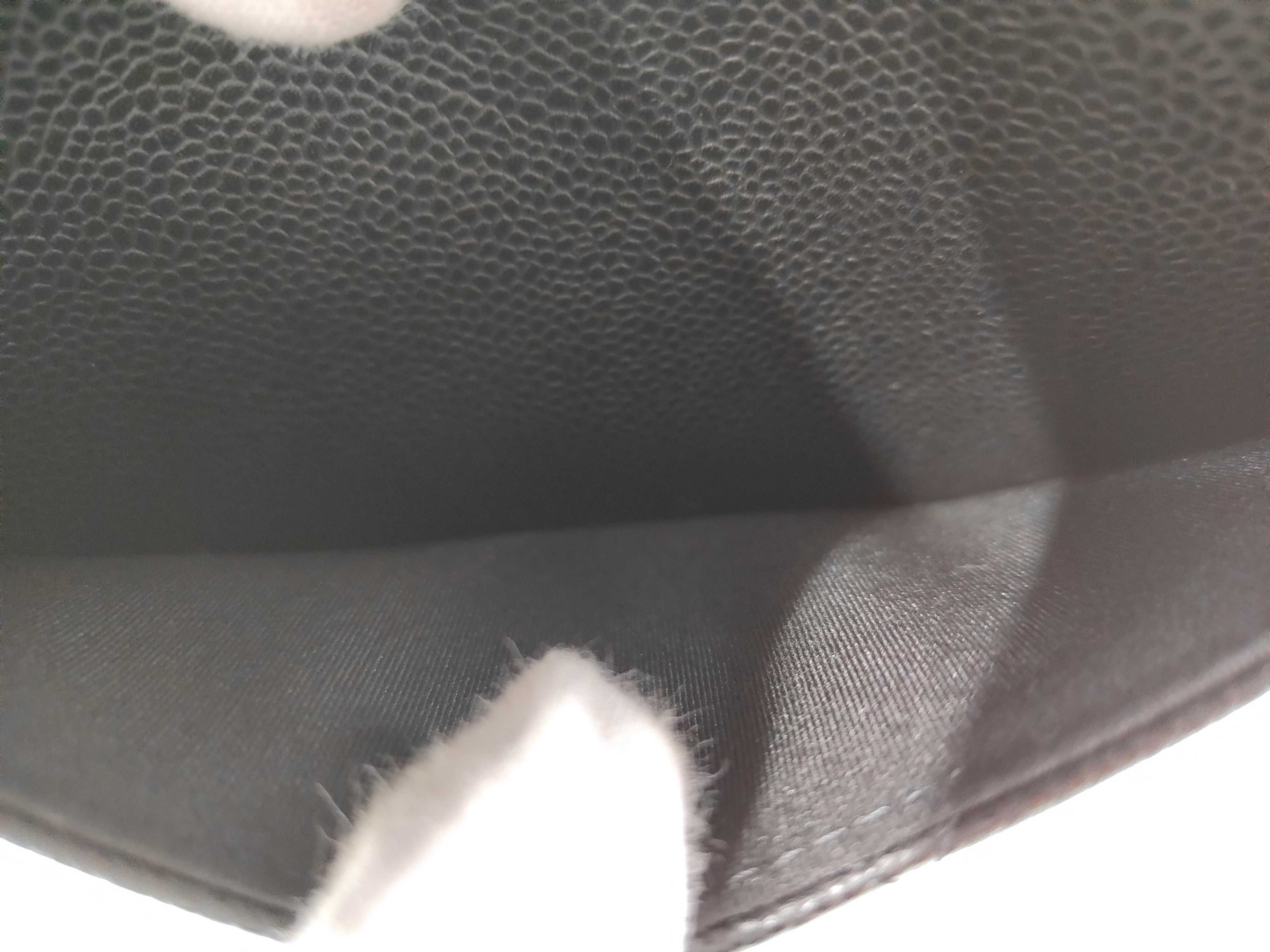 Caviar Skin Coco Mark Chain Wallet Shoulder Bag — view 14