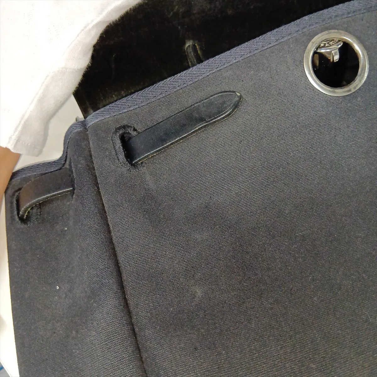 Herbag PM Toile Officier x Vache Hunter Black Silver Hardware G: 2003 — view 14