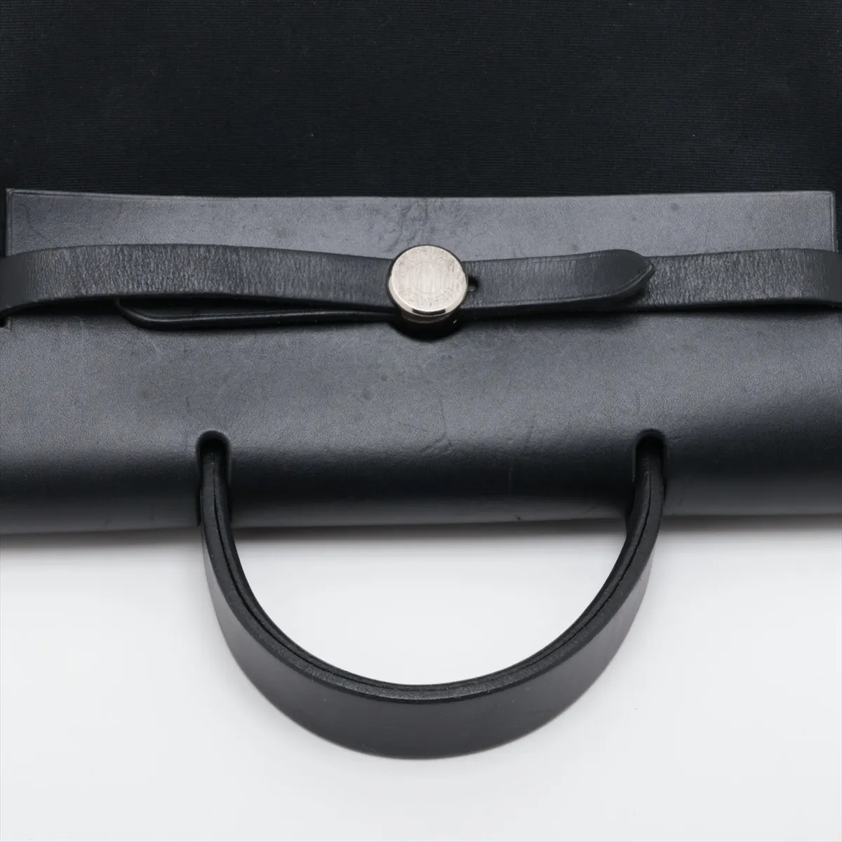 Herbag PM Toile Officier x Vache Hunter Black Silver Hardware G: 2003 — view 5
