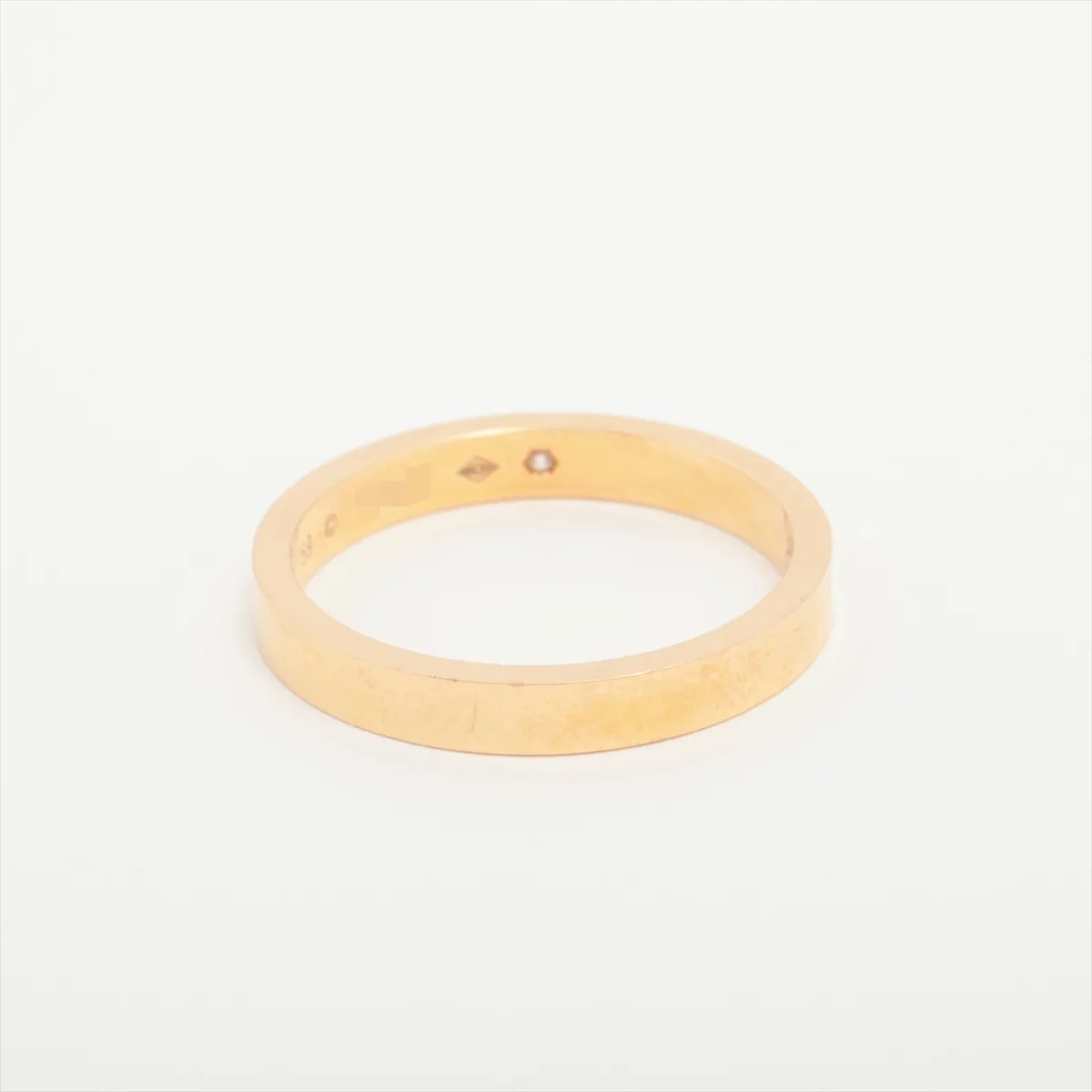 Wedding 1P Diamond Ring 750 (PG) 4.3g 59 Name VX7309 B4086459 — view 2