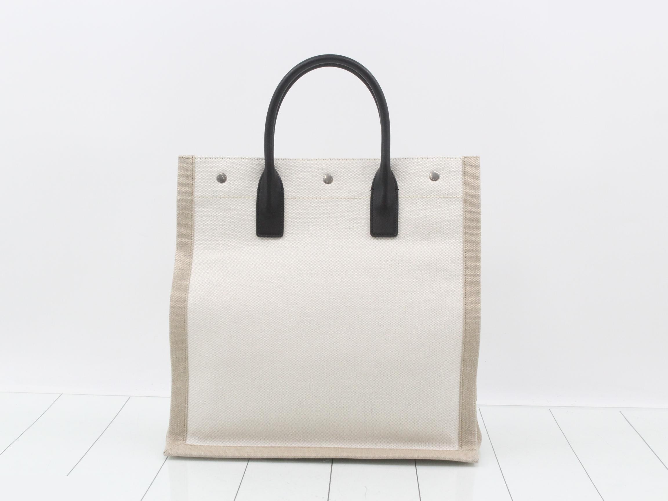 Rive Gauche tote bag, beige, unused. — view 2