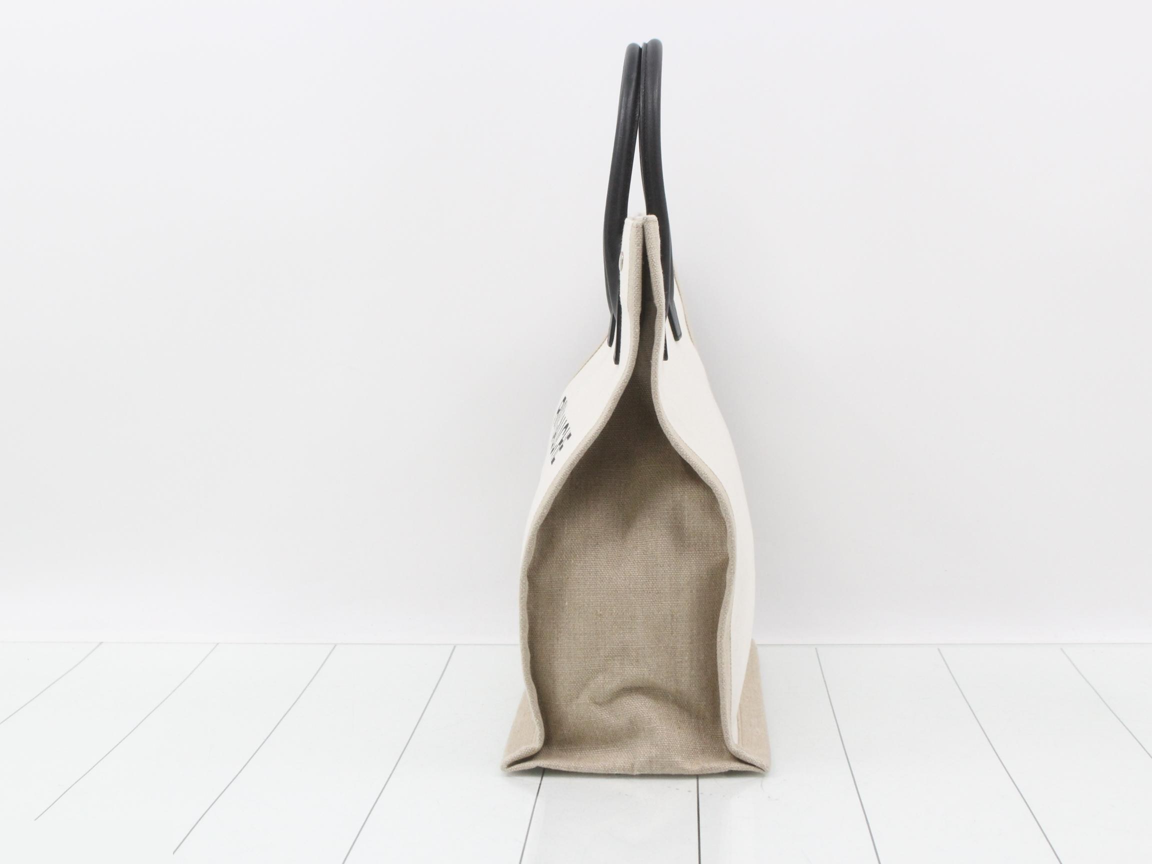Rive Gauche tote bag, beige, unused. — view 3
