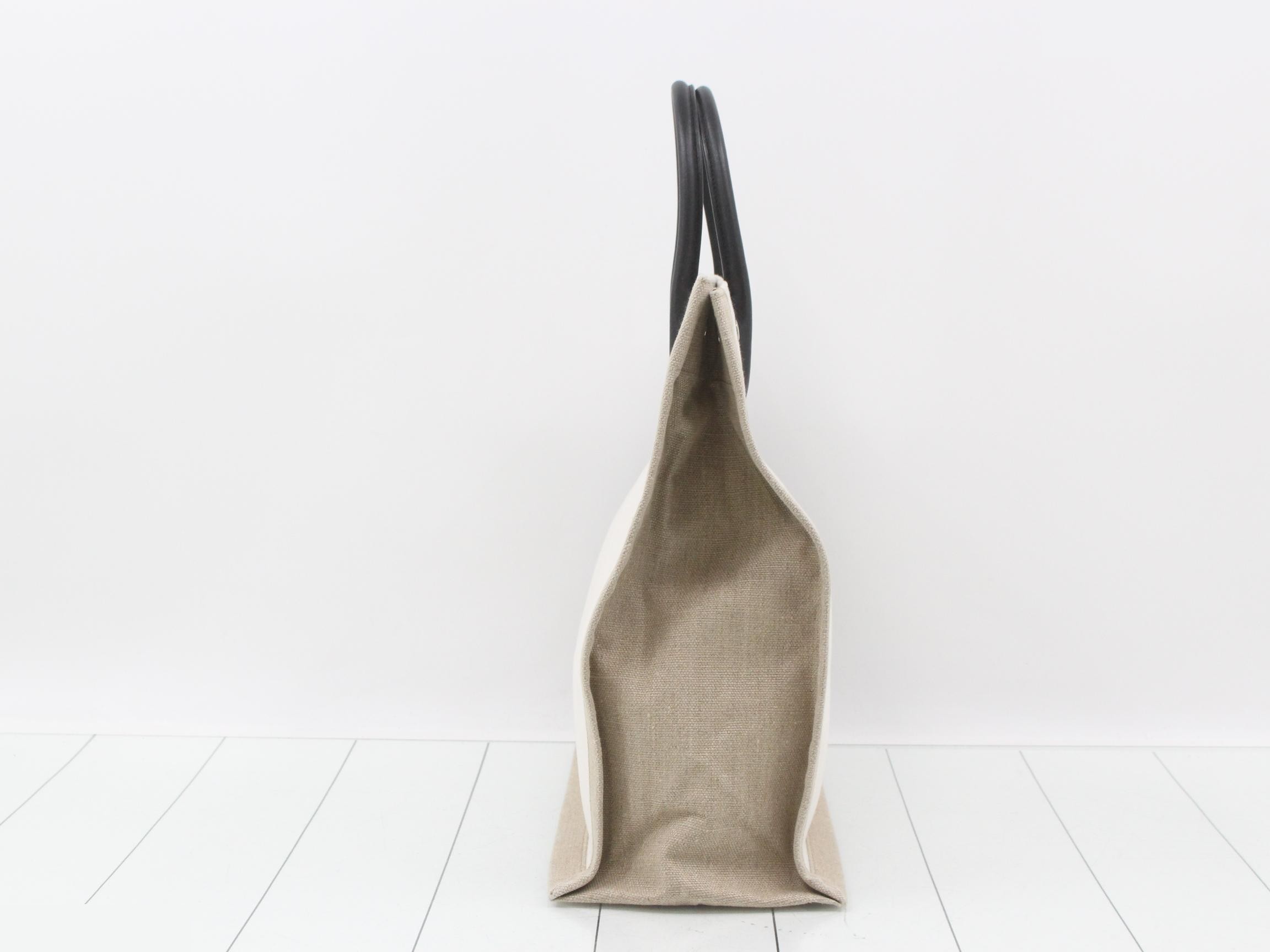 Rive Gauche tote bag, beige, unused. — view 4