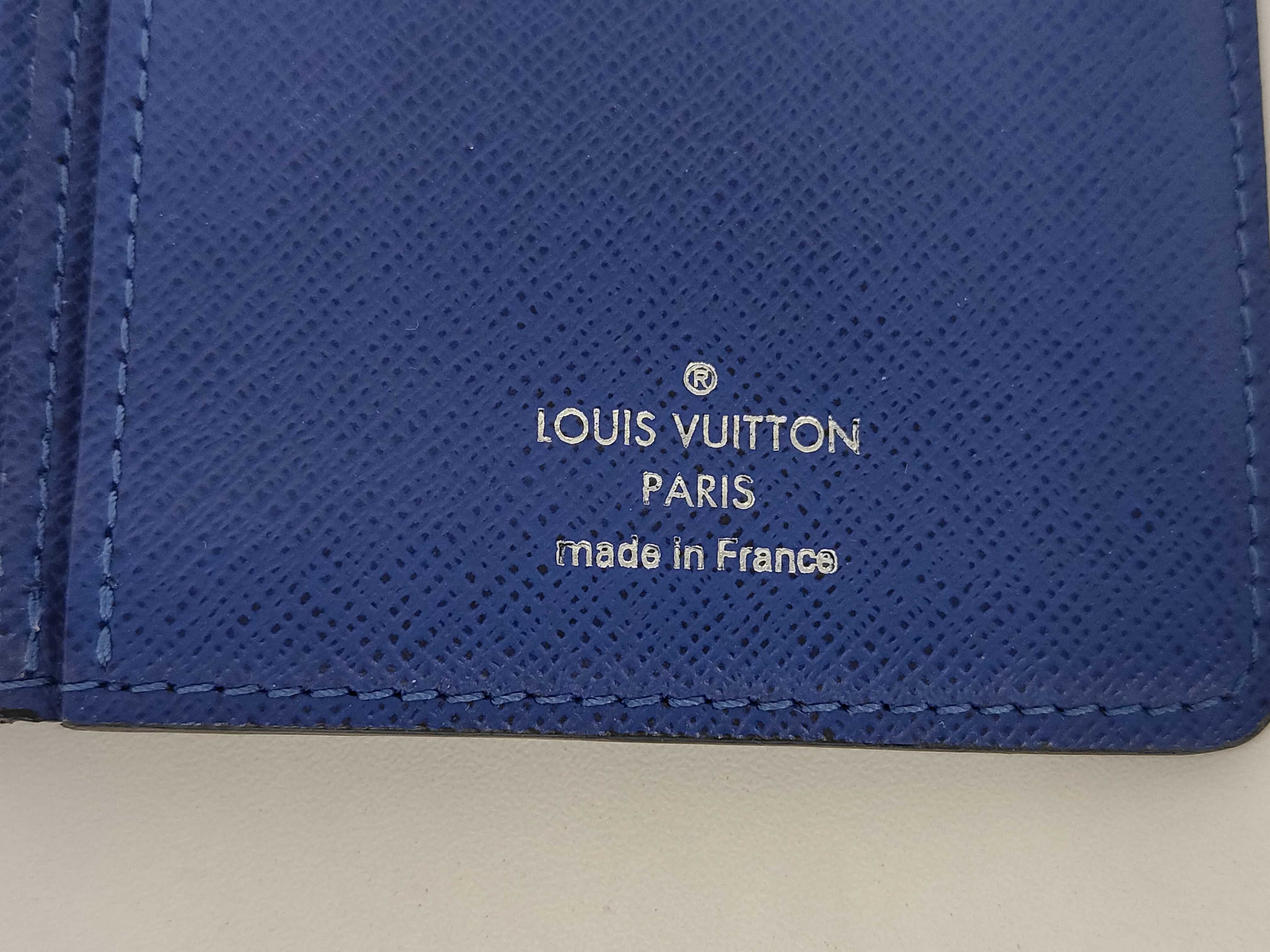 Monogram Louis Vuitton Taigarama Portefeuille Brazza Wallet — view 5