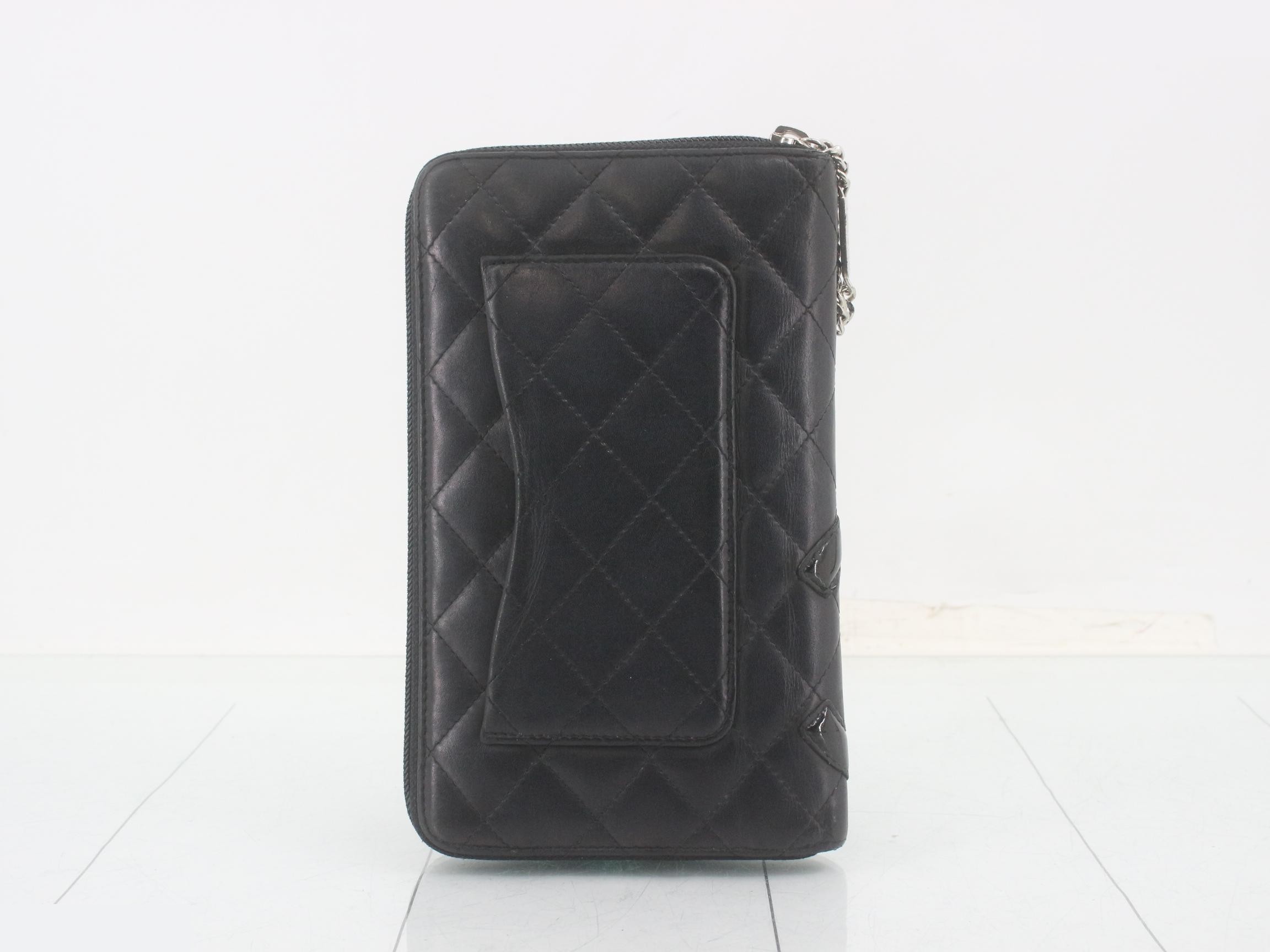 Round zipper long wallet — view 2