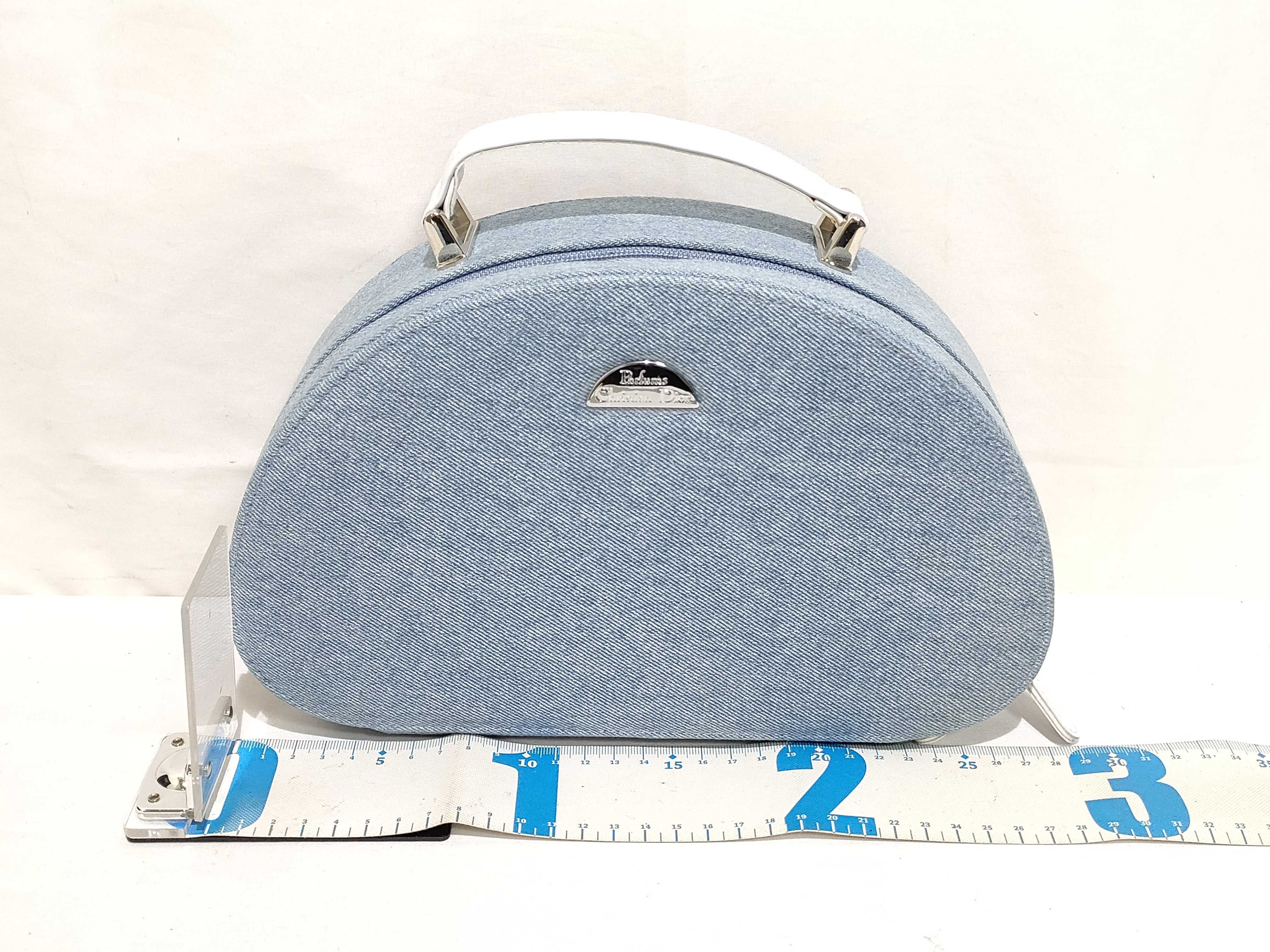 handbag, jewelry box, denim handbag — view 2