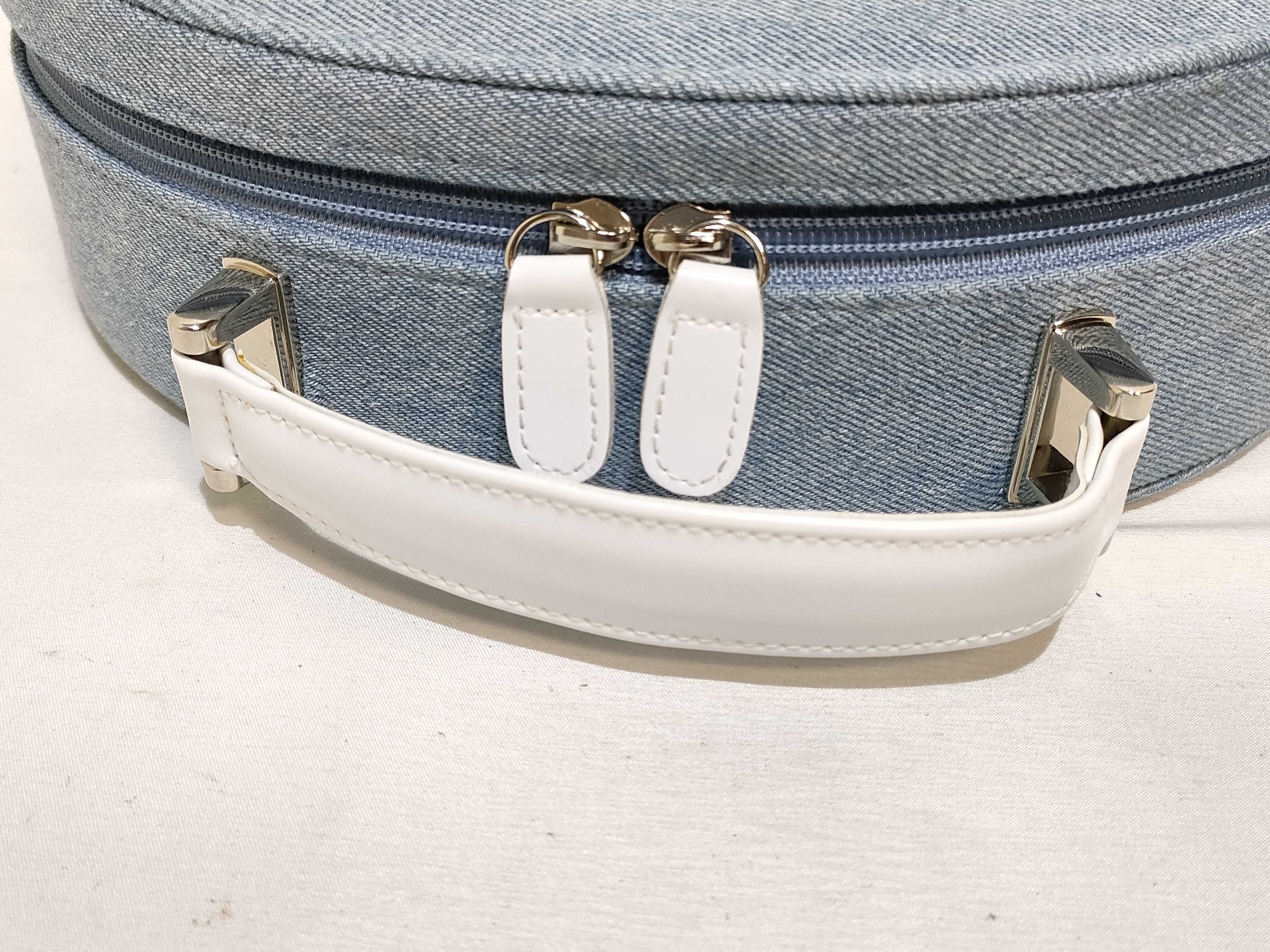 handbag, jewelry box, denim handbag — view 3