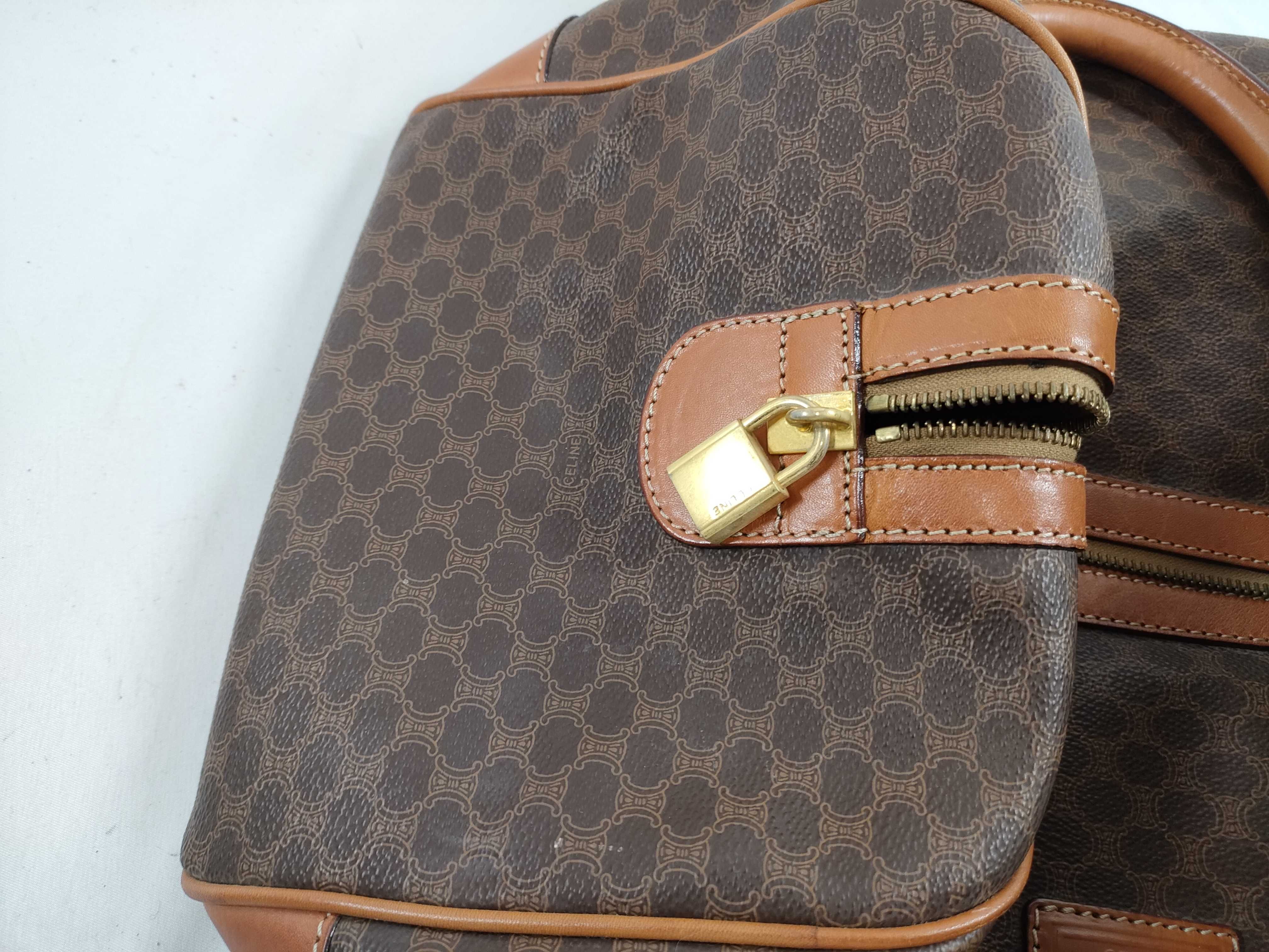 Boston bag, brown, handbag — view 14