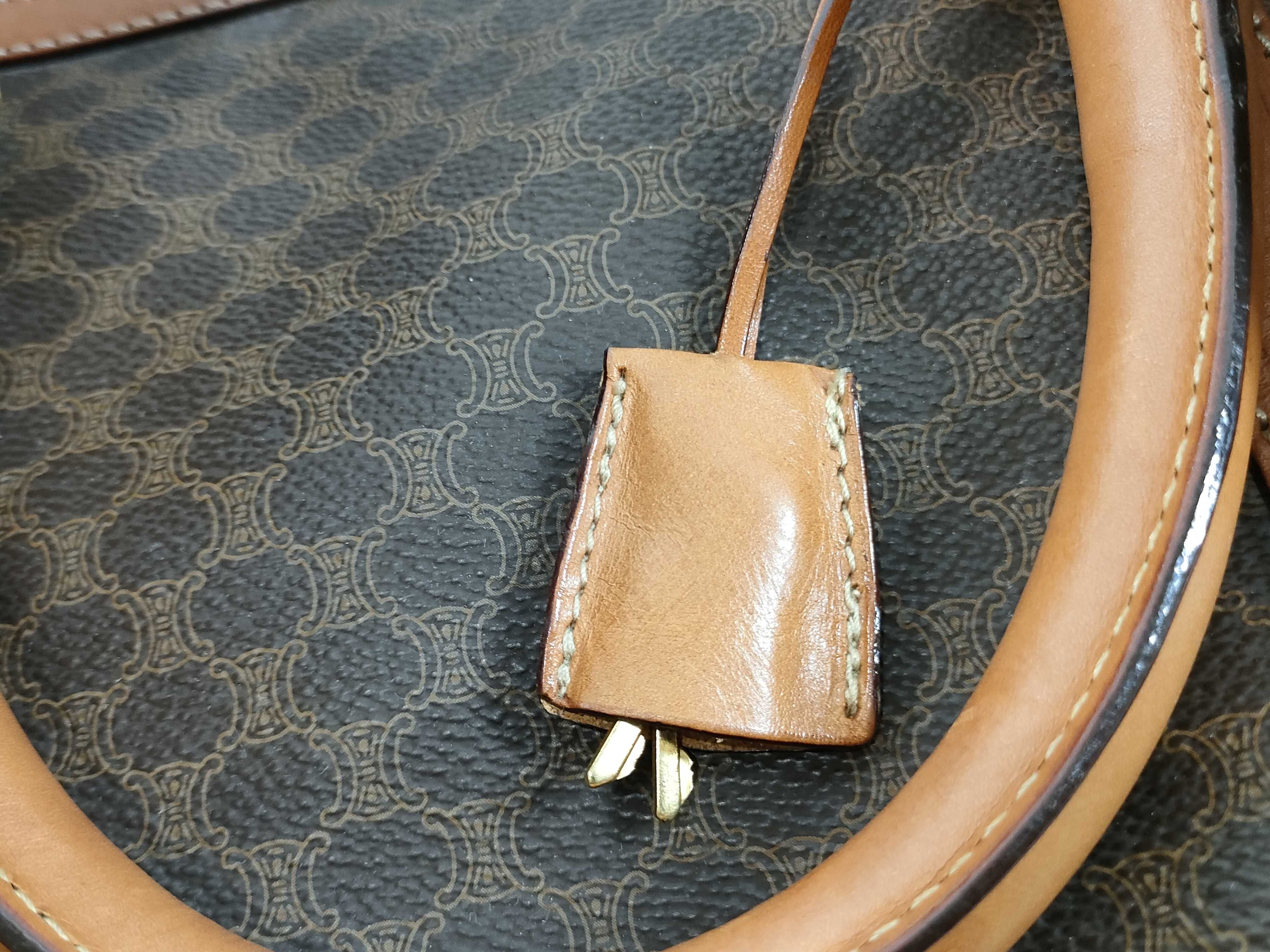 Boston bag, brown, handbag — view 15